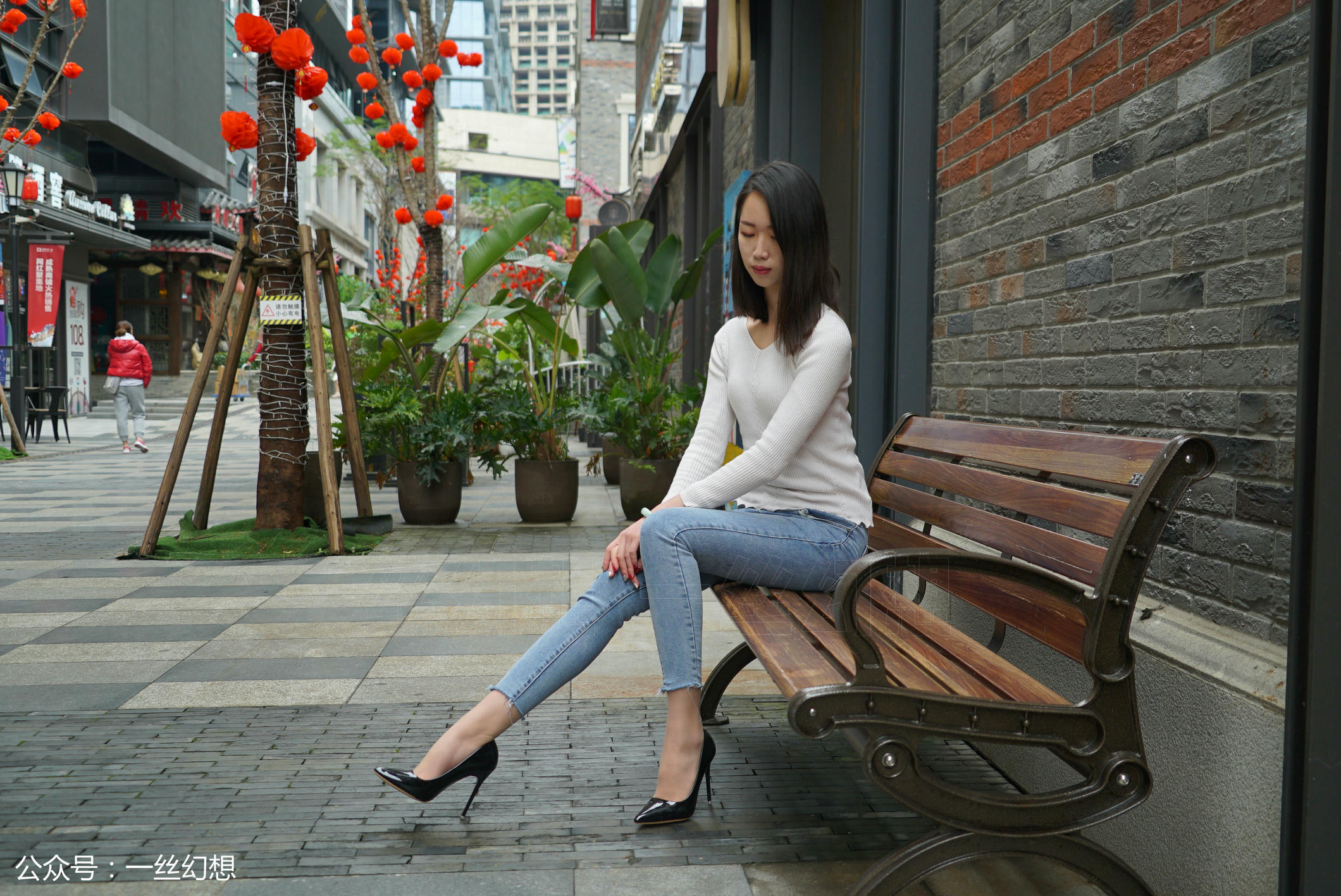 高丝女子图鉴 袜小喵×一丝幻想 NZ052 茜茜 [59P+78MB]_第3集