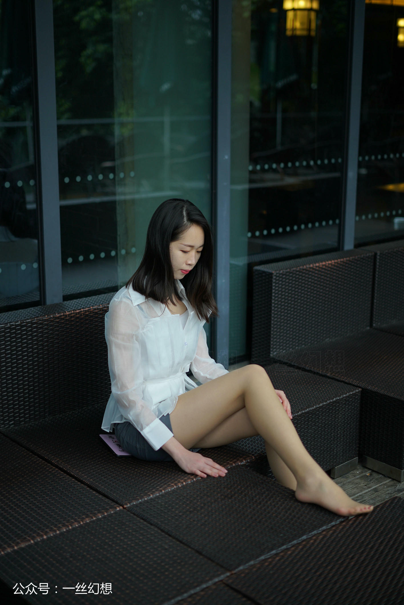 高丝女子图鉴 袜小喵×一丝幻想 NZ054 茜茜 [59P+55MB]_第3集