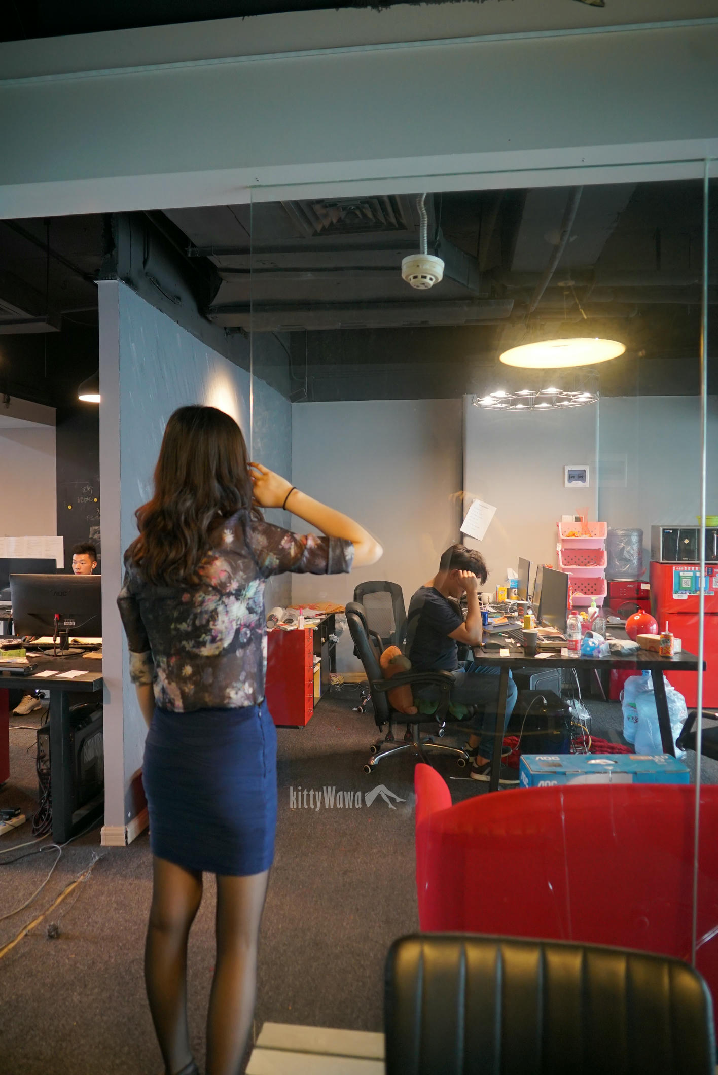 袜小喵 KT041 丝滑总监（上） [45P+242M]_第1集