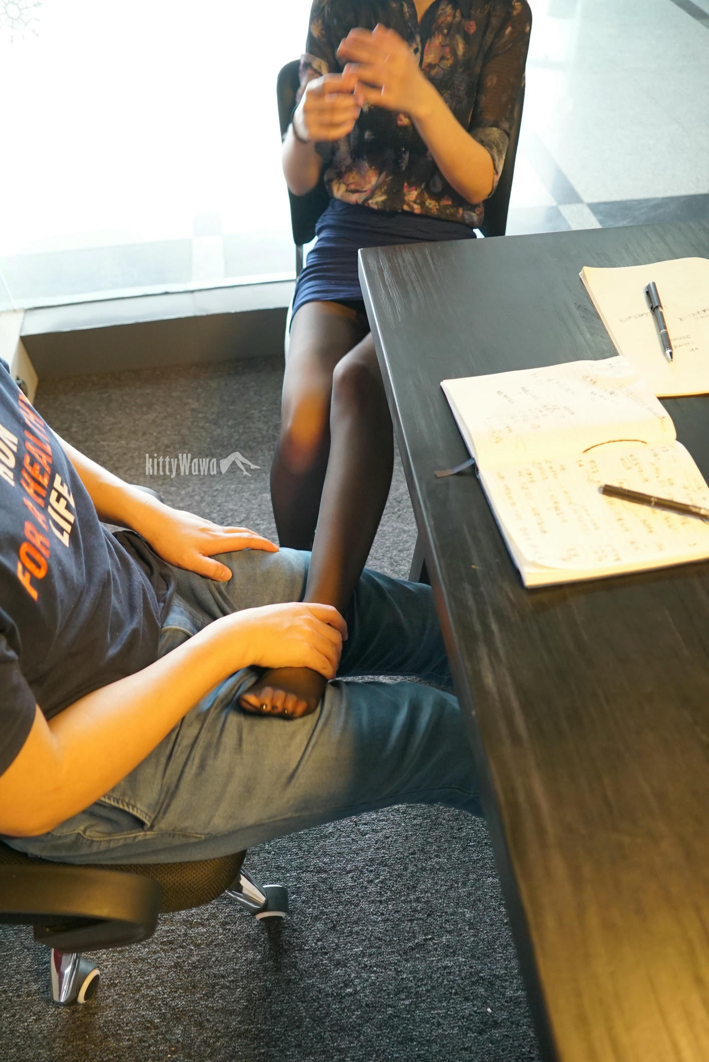 袜小喵 KT041 丝滑总监（上） [45P+242M]_第2集