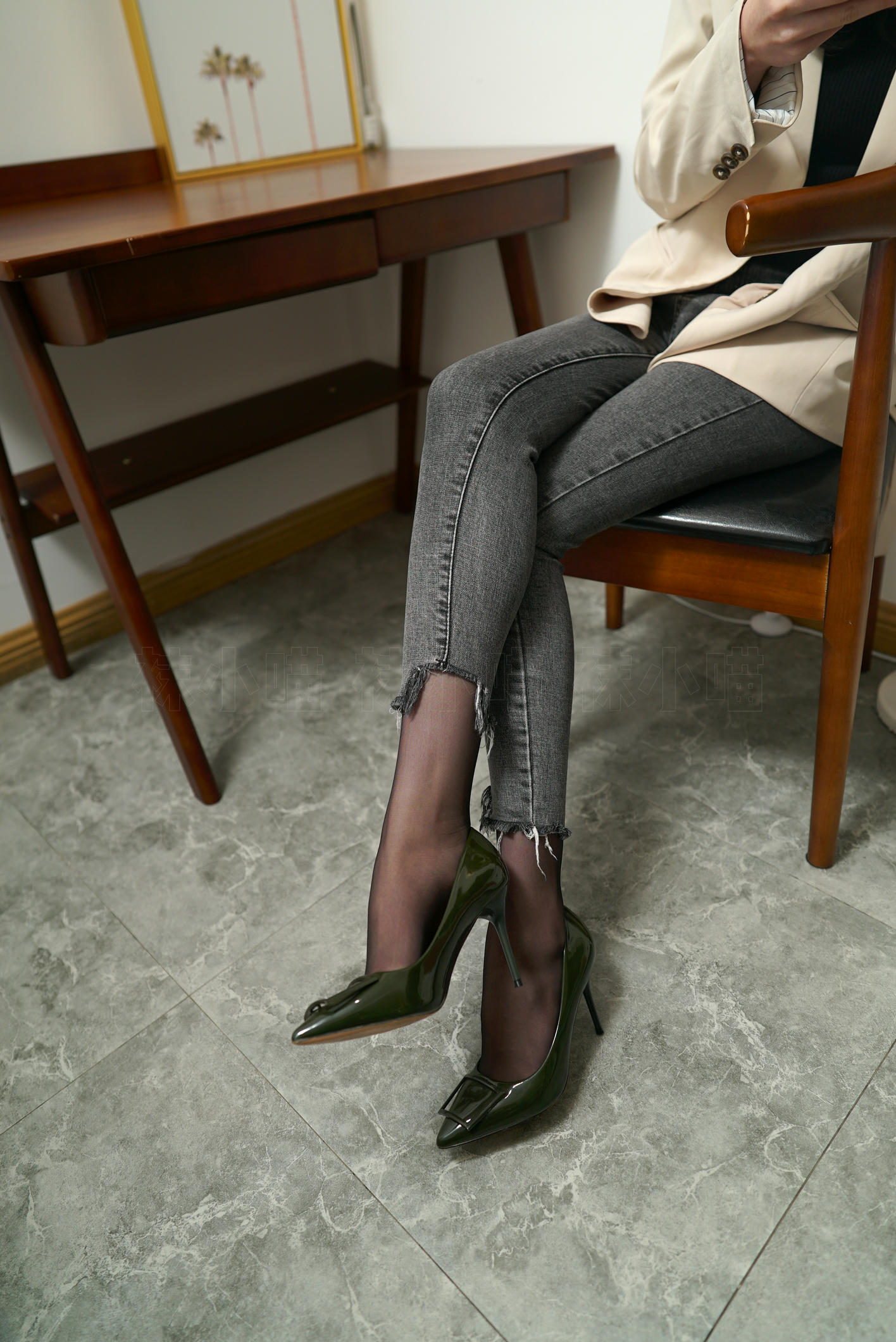 高丝女子图鉴 袜小喵×一丝幻想 NZ146 茜茜 [59P+433MB]_第1集