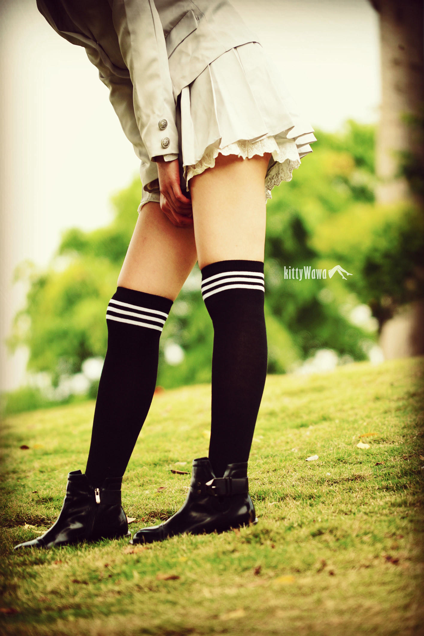 袜小喵 KT043 落地成盒 [59P+87M]_第1集