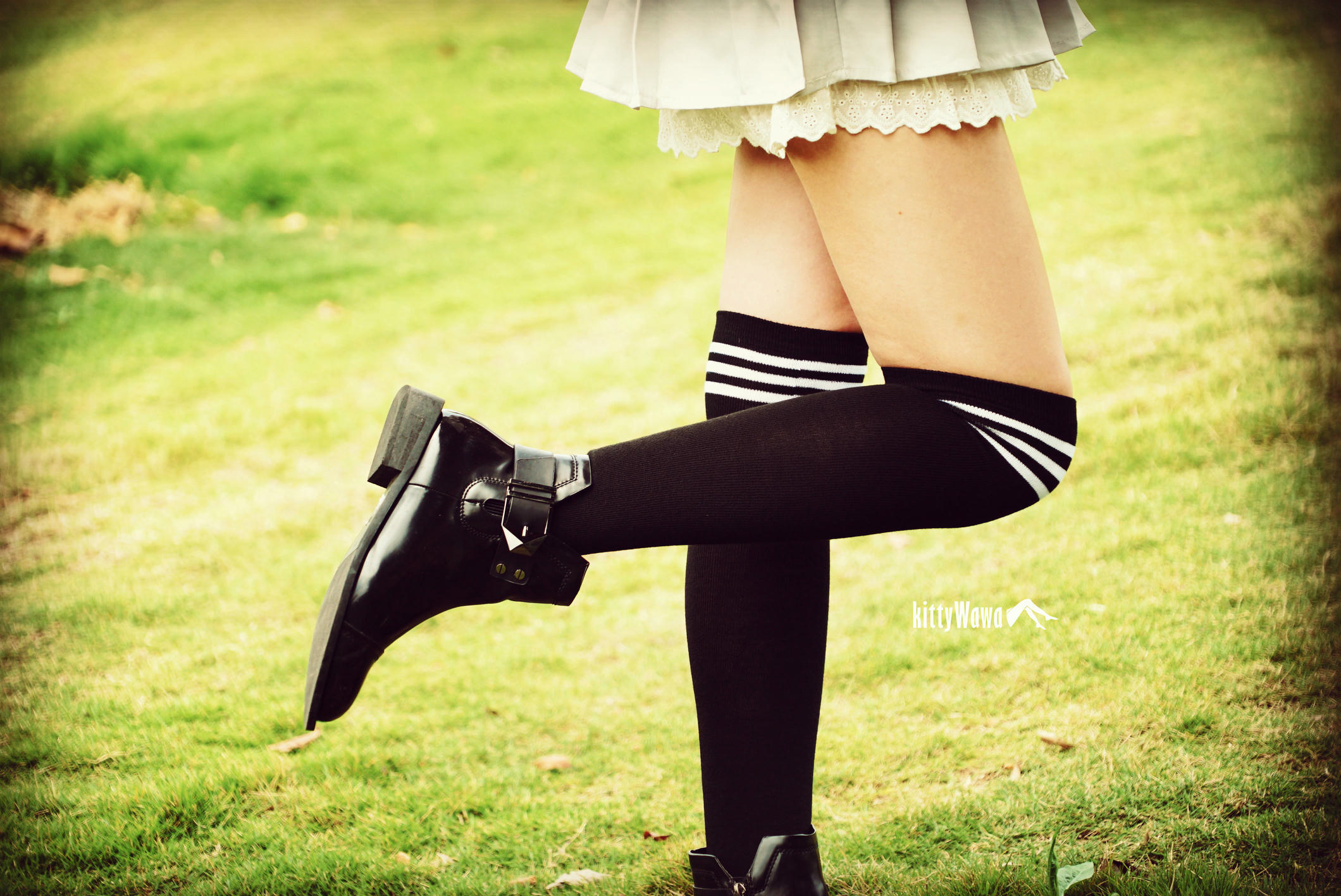 袜小喵 KT043 落地成盒 [59P+87M]_第1集