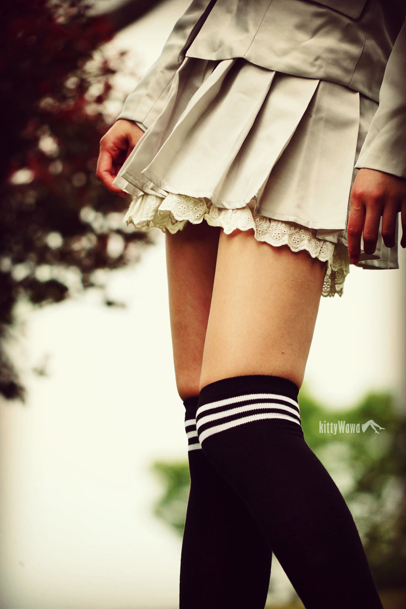 袜小喵 KT043 落地成盒 [59P+87M]_第1集