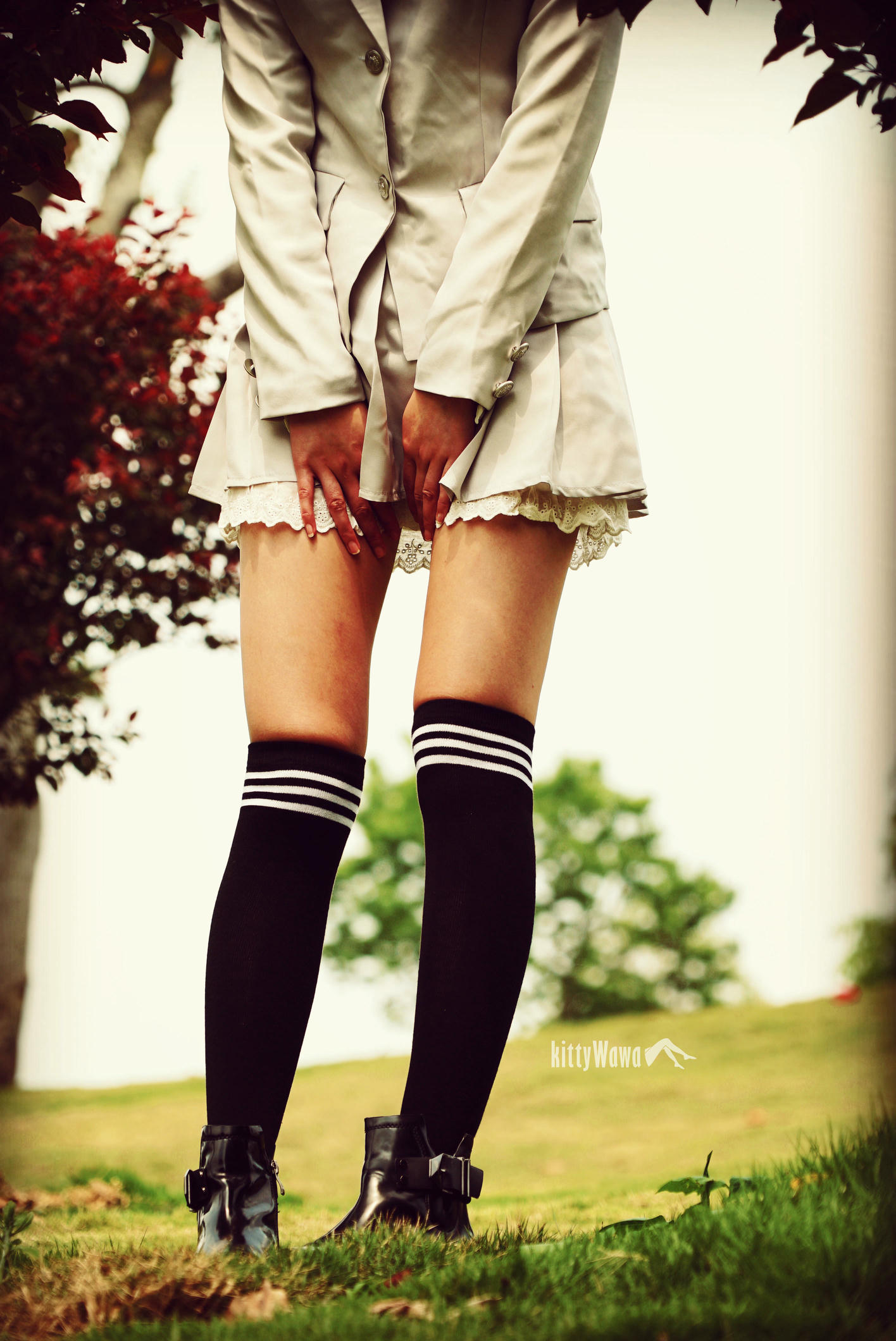 袜小喵 KT043 落地成盒 [59P+87M]_第1集