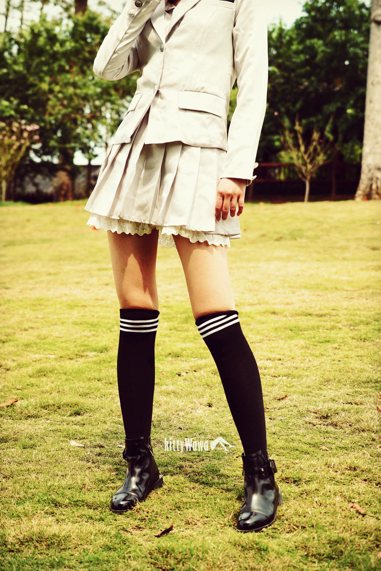 袜小喵 KT043 落地成盒 [59P+87M]_第1集