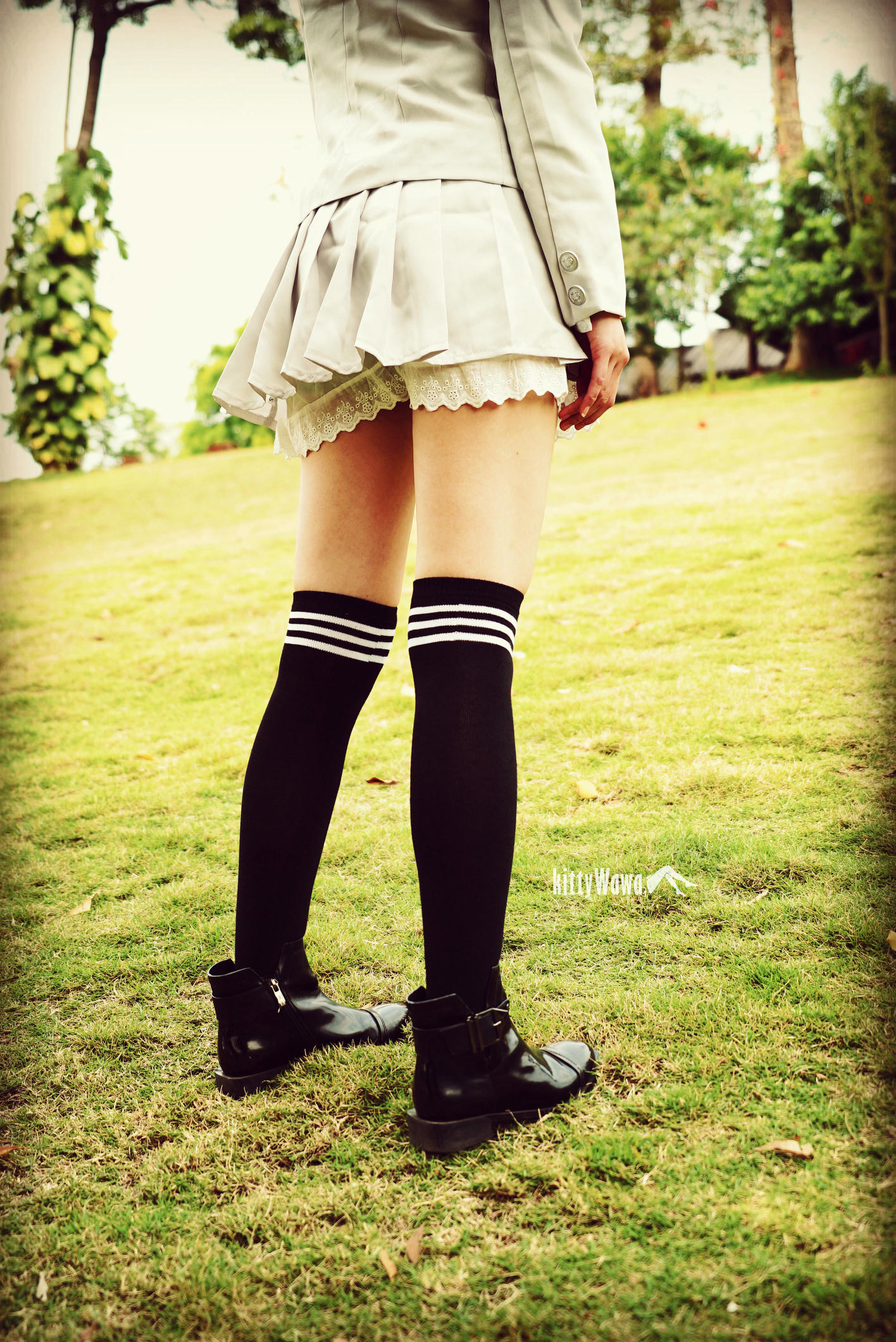 袜小喵 KT043 落地成盒 [59P+87M]_第1集