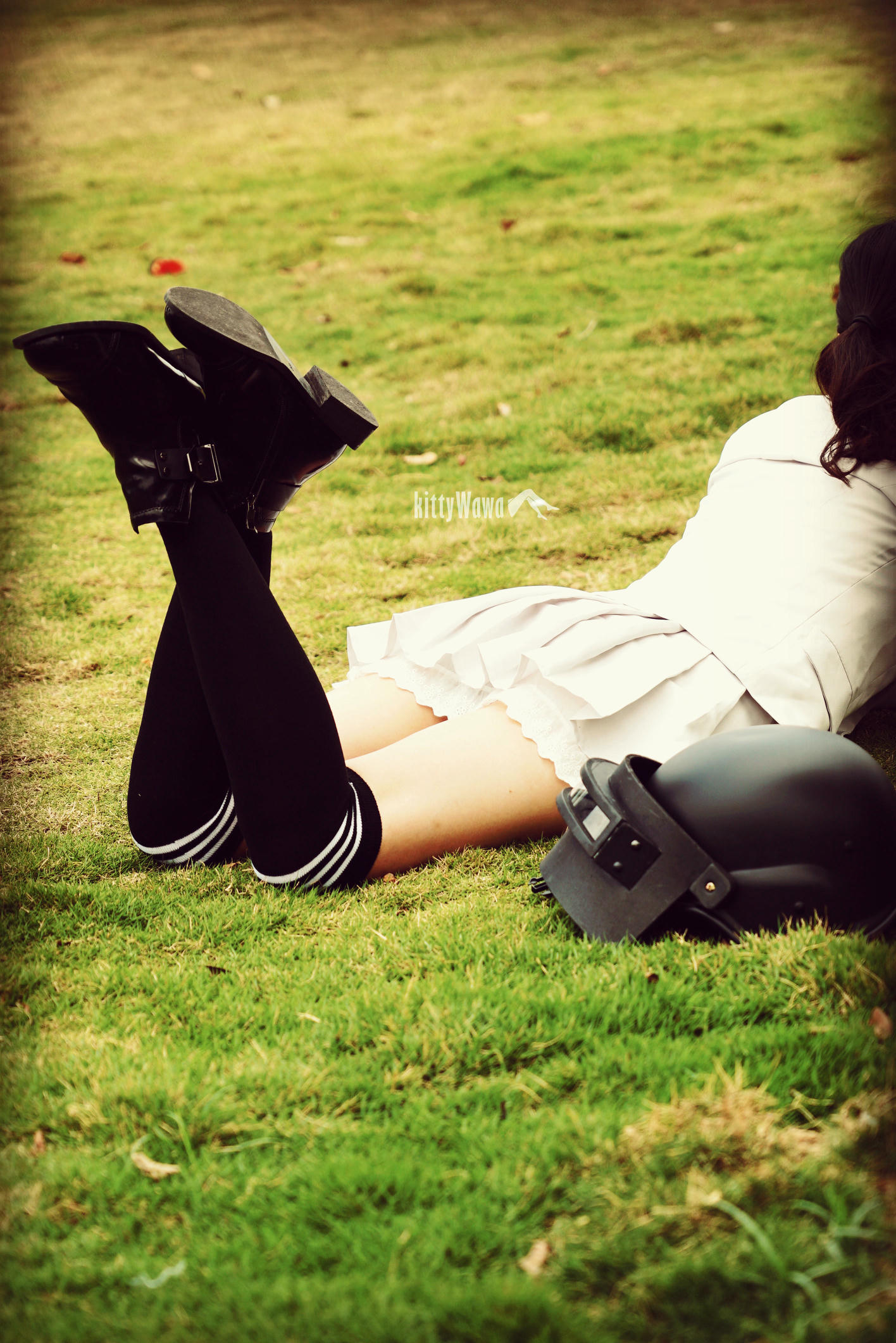 袜小喵 KT043 落地成盒 [59P+87M]_第2集