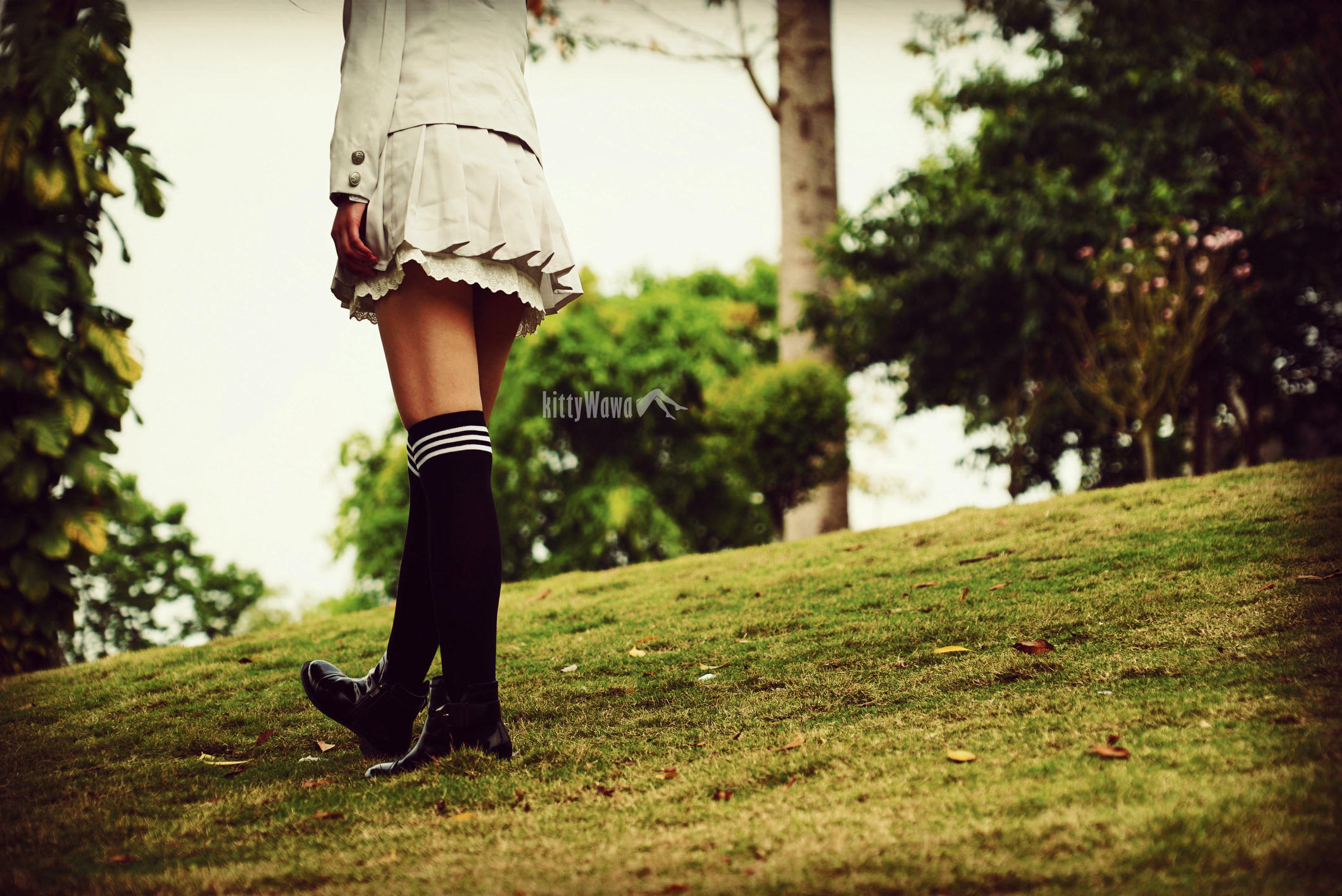 袜小喵 KT043 落地成盒 [59P+87M]_第1集