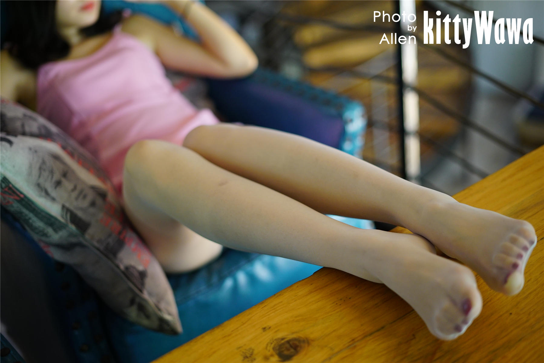 袜小喵 KT005 白丝午后 [99P+17M]_第3集