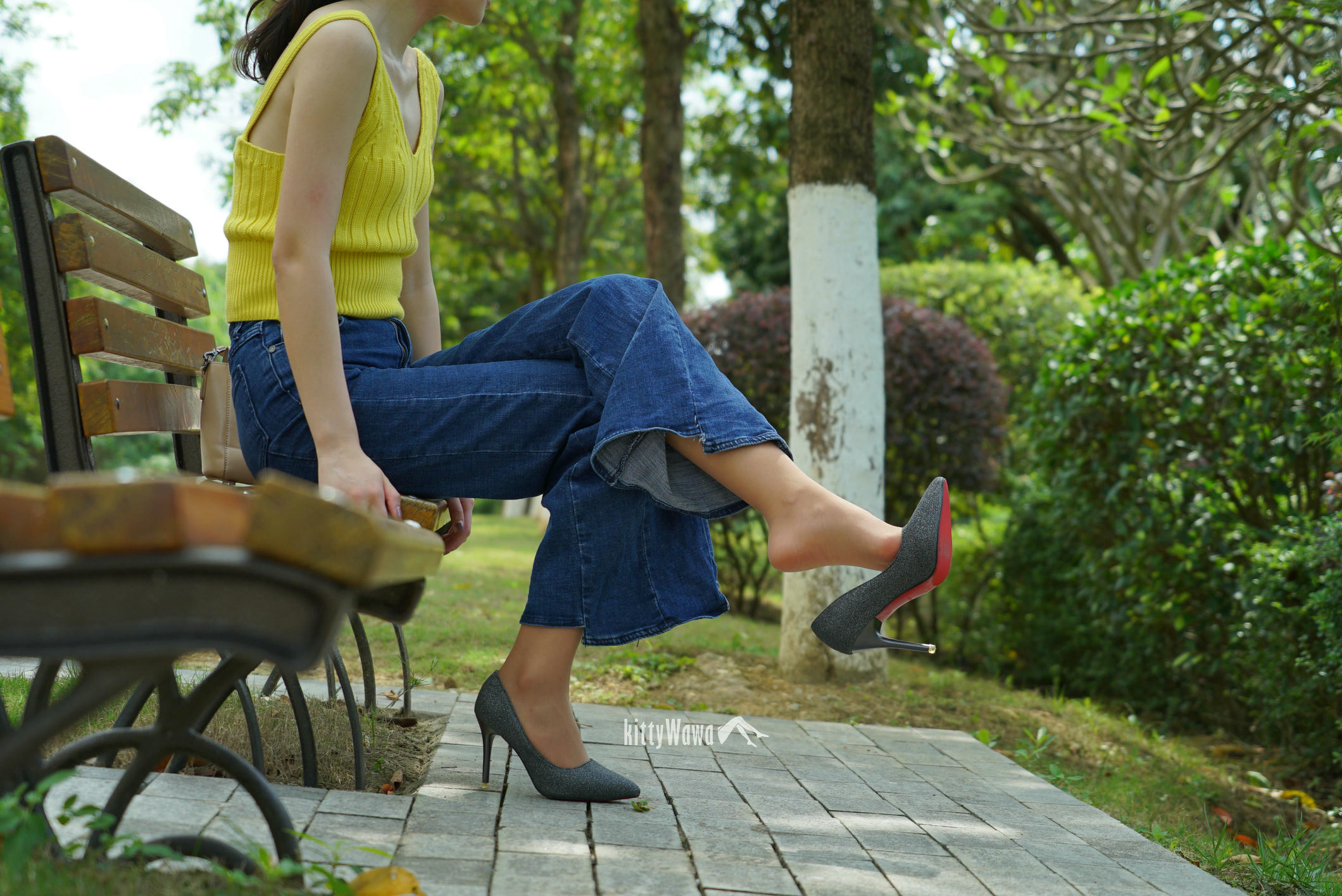 袜小喵 KT051 长裤里的秘密 [60P+57M]_第1集