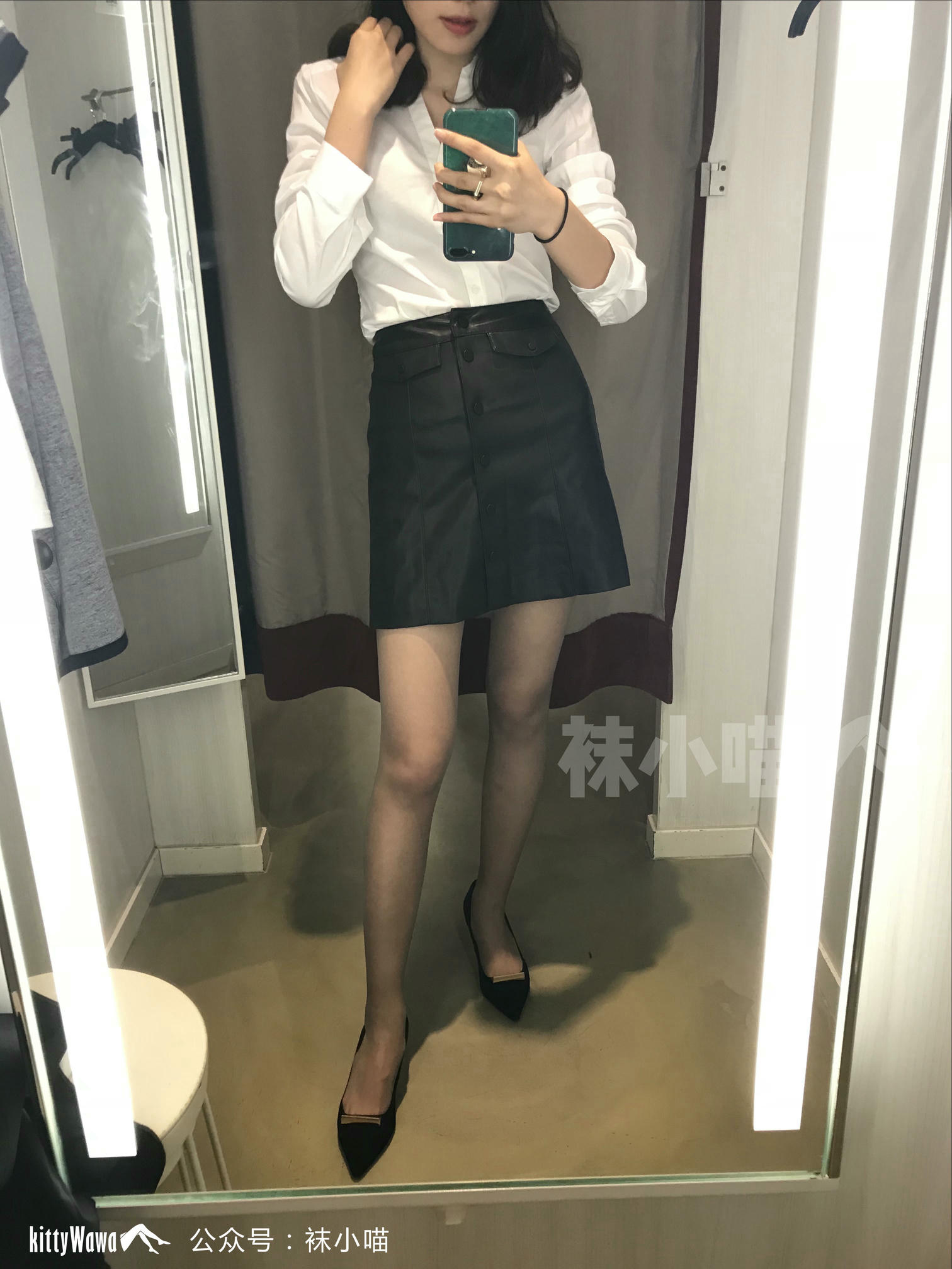 袜小喵 KT059 喵姐姐的试衣间 [90P+75M]_第2集