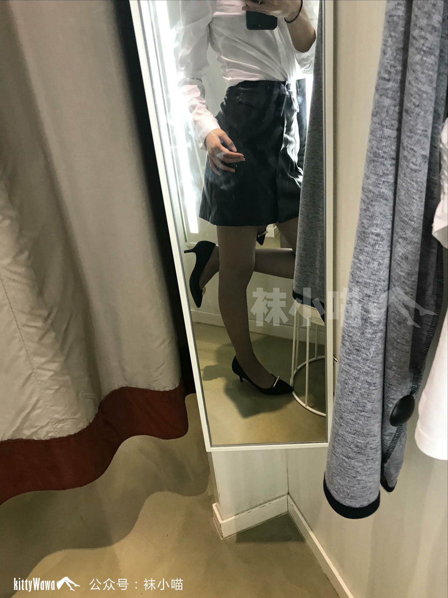 袜小喵 KT059 喵姐姐的试衣间 [90P+75M]_第2集