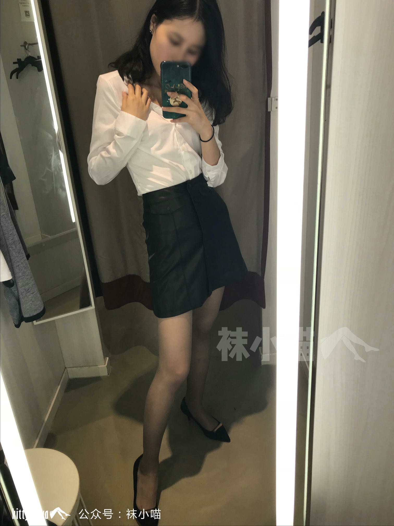 袜小喵 KT059 喵姐姐的试衣间 [90P+75M]_第2集