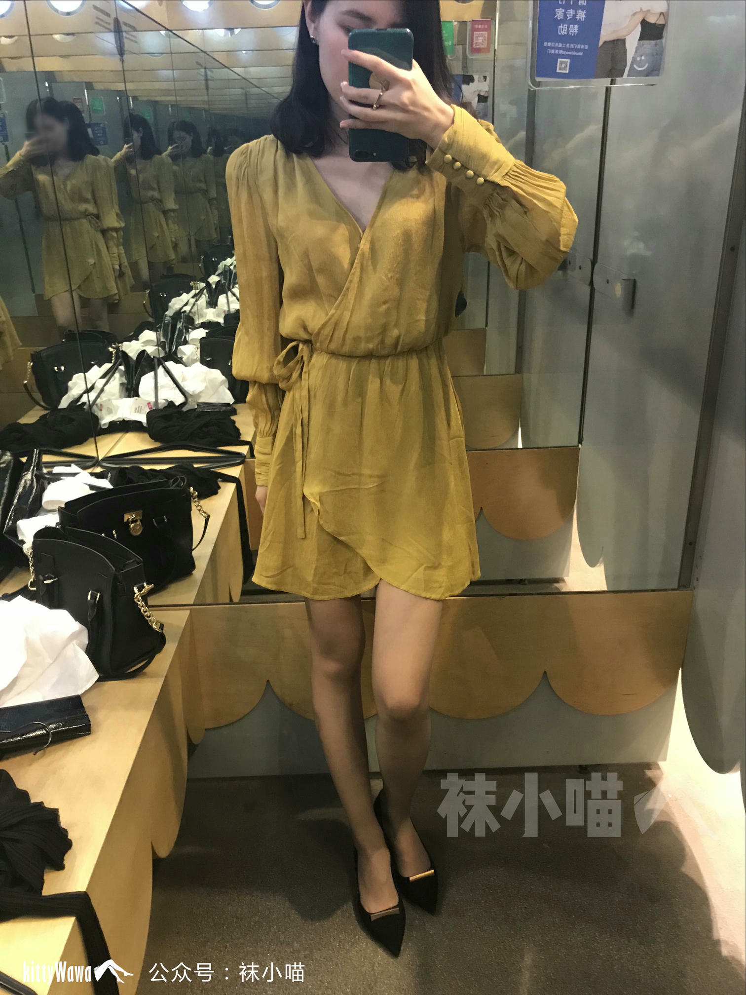 袜小喵 KT059 喵姐姐的试衣间 [90P+75M]_第3集