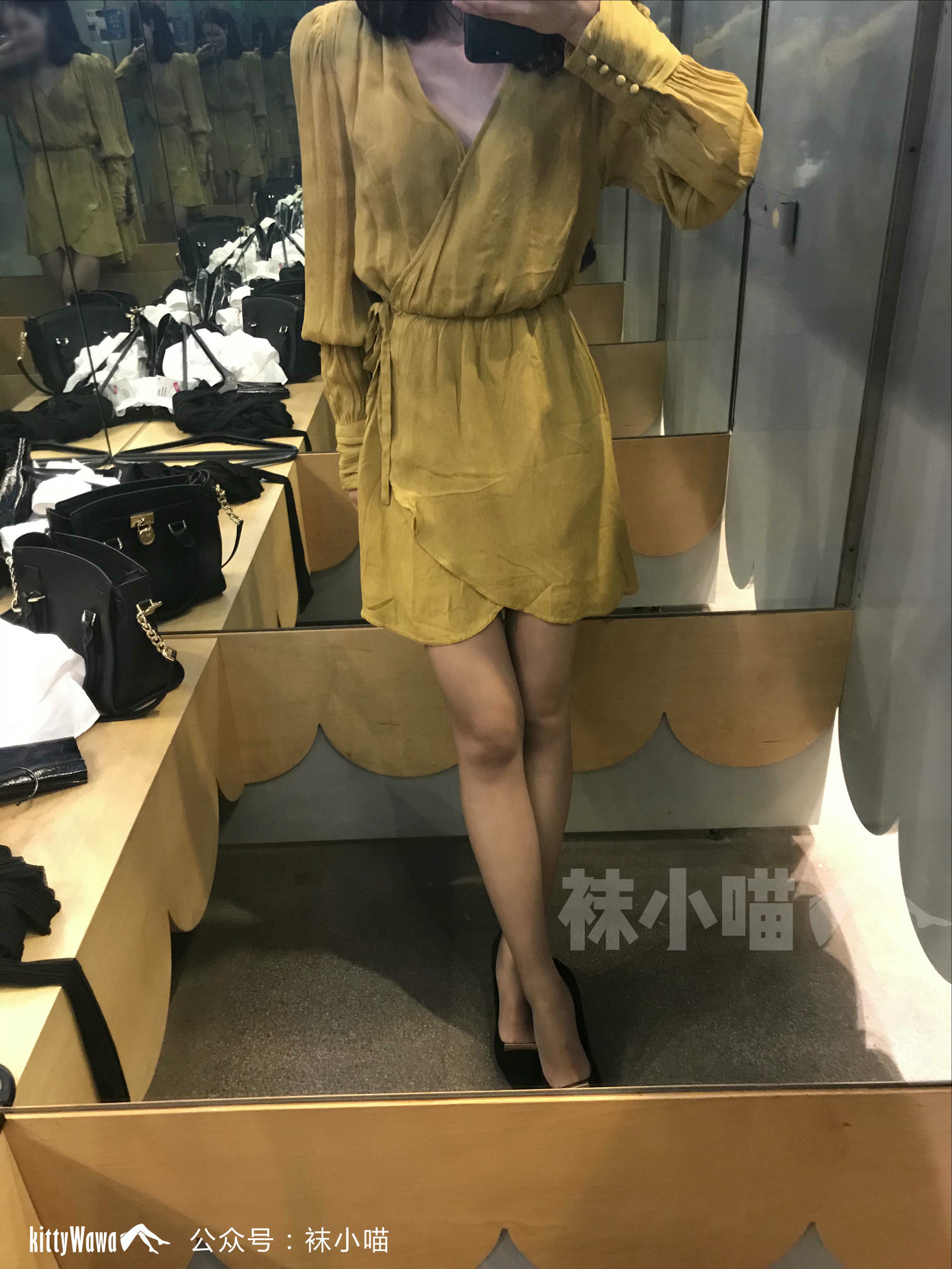 袜小喵 KT059 喵姐姐的试衣间 [90P+75M]_第3集