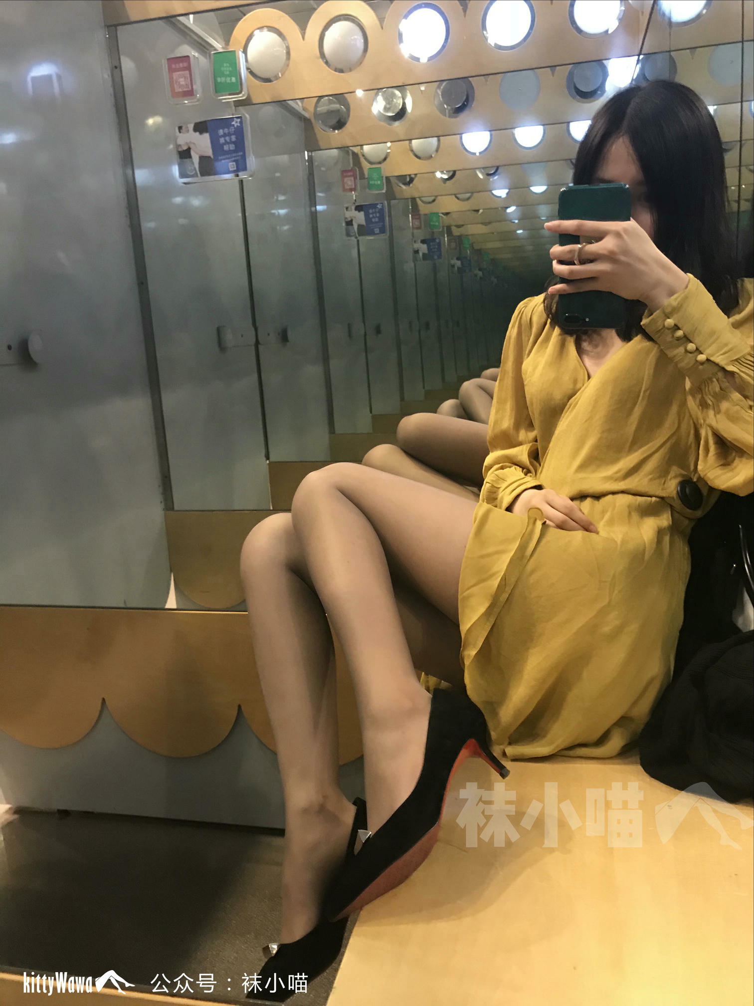 袜小喵 KT059 喵姐姐的试衣间 [90P+75M]_第4集