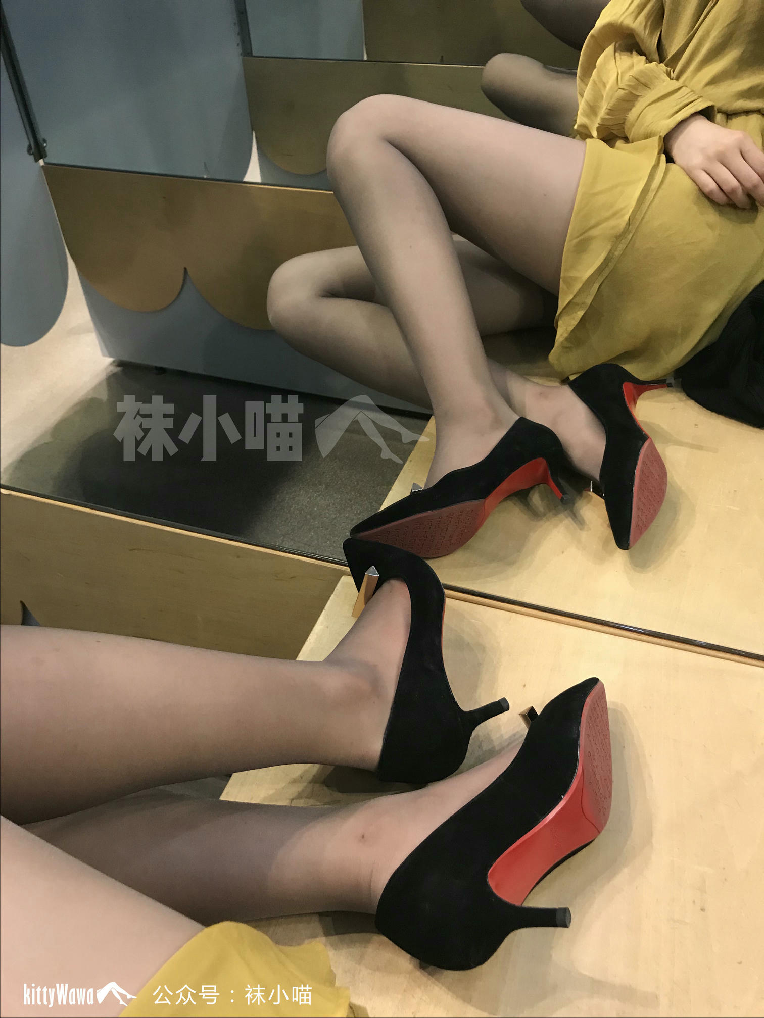 袜小喵 KT059 喵姐姐的试衣间 [90P+75M]_第4集