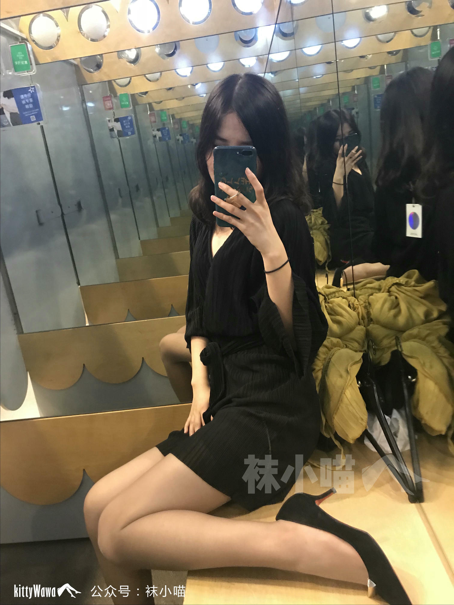 袜小喵 KT059 喵姐姐的试衣间 [90P+75M]_第4集