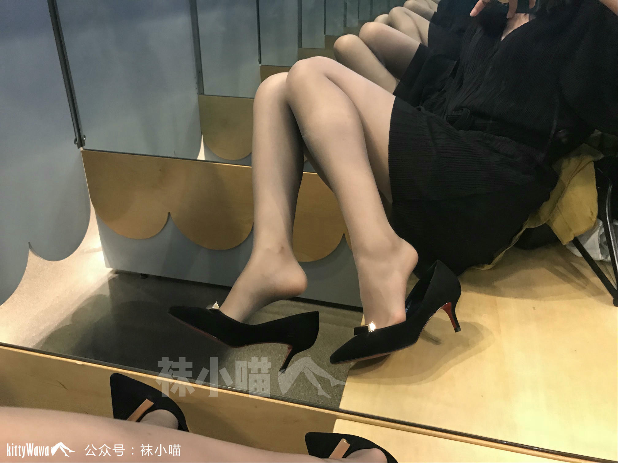 袜小喵 KT059 喵姐姐的试衣间 [90P+75M]_第5集