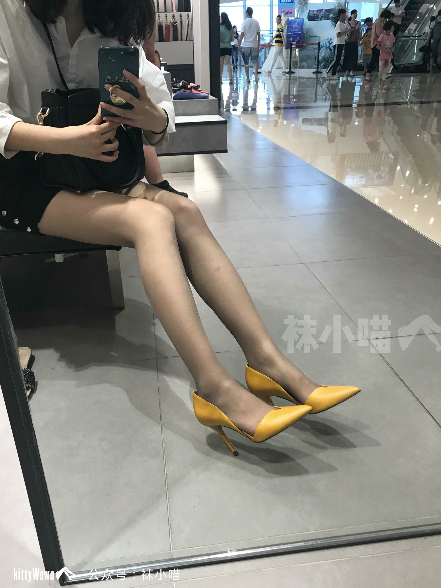 袜小喵 KT059 喵姐姐的试衣间 [90P+75M]_第5集