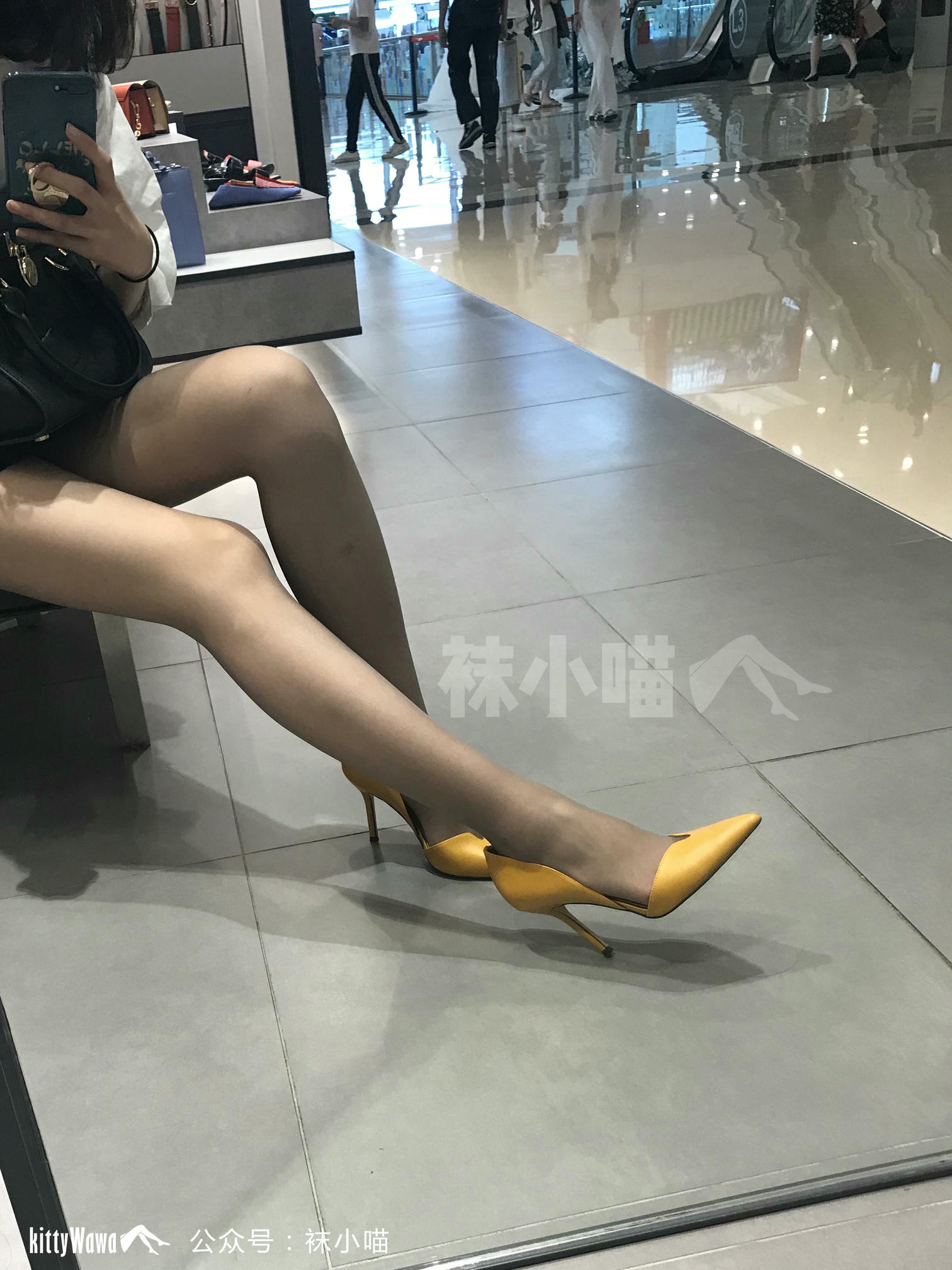 袜小喵 KT059 喵姐姐的试衣间 [90P+75M]_第5集