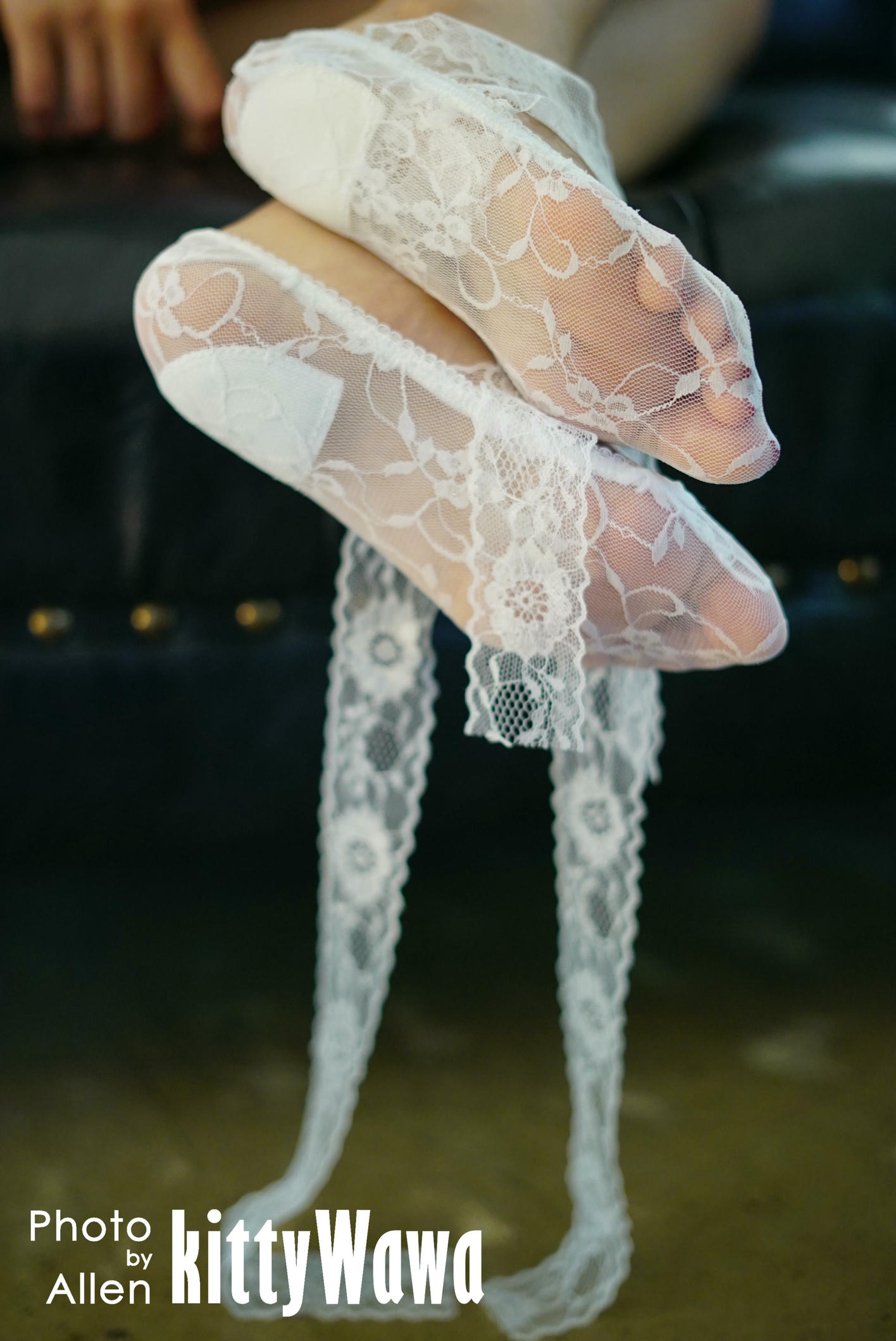 袜小喵 KT006 蕾丝梦·白 [99P+52M]_第5集