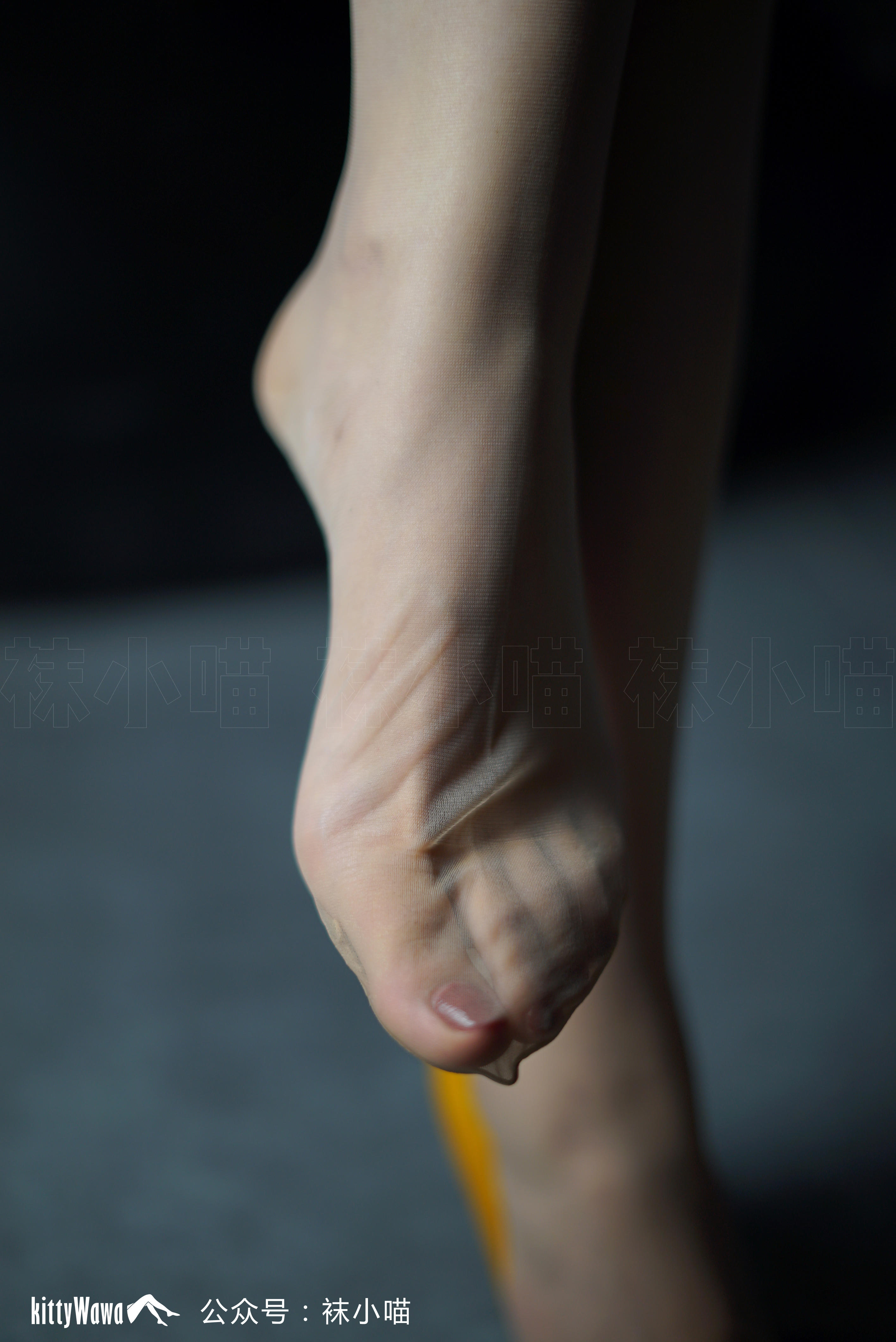 袜小喵 KT066 复古丝VS白衬衫 [61P+40M]_第2集