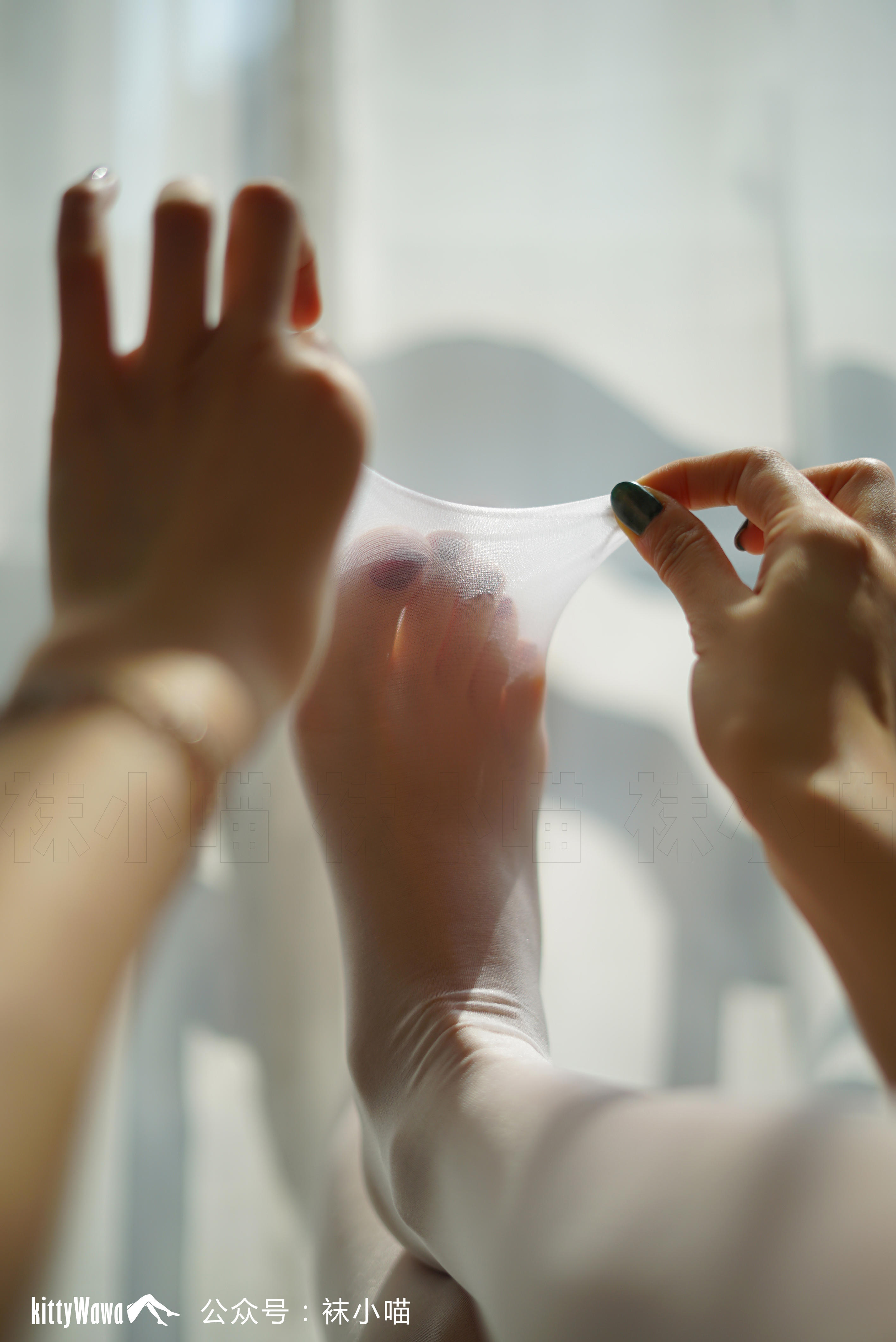 袜小喵 KT070 白色恋人 [59P+41M]_第2集