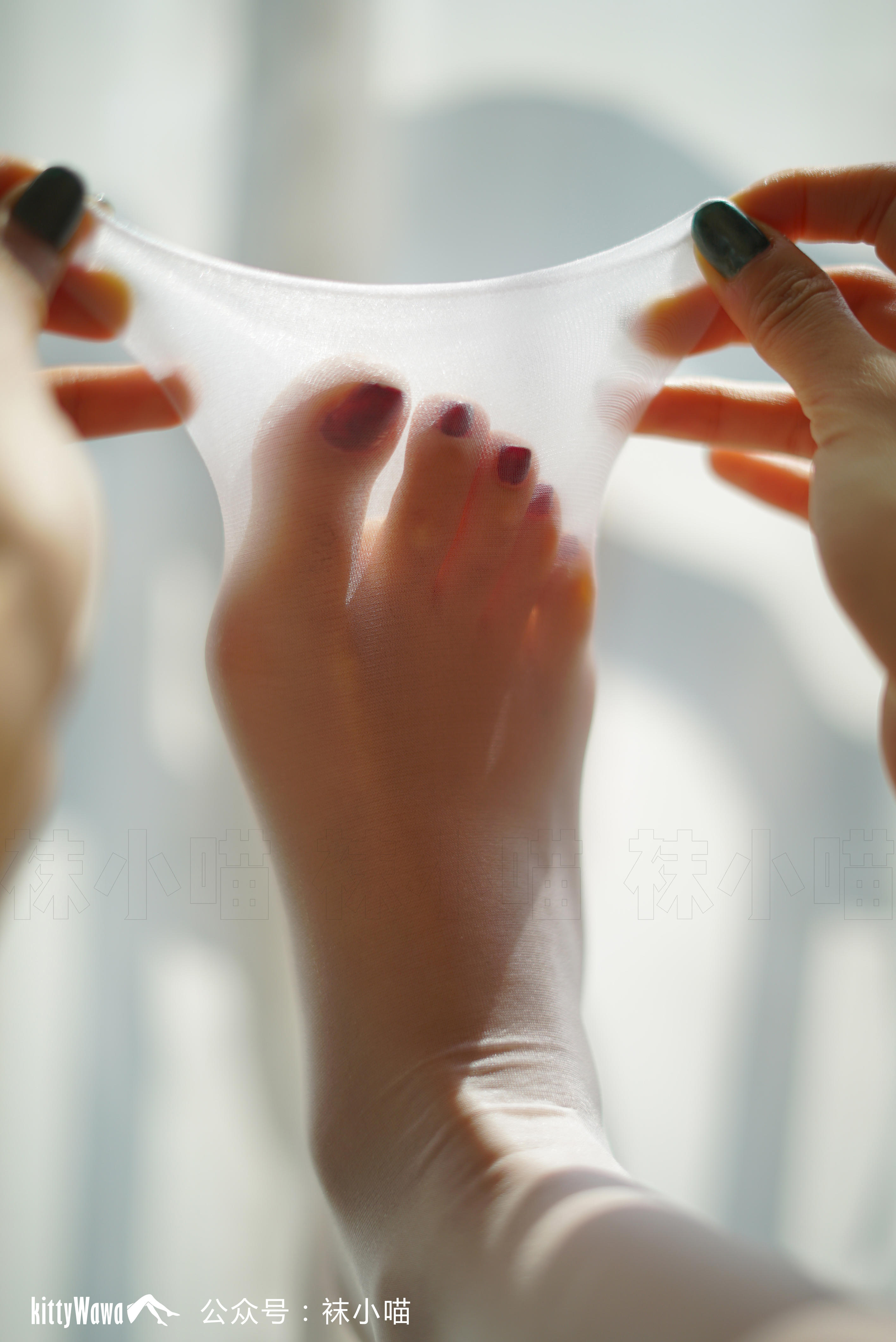 袜小喵 KT070 白色恋人 [59P+41M]_第2集