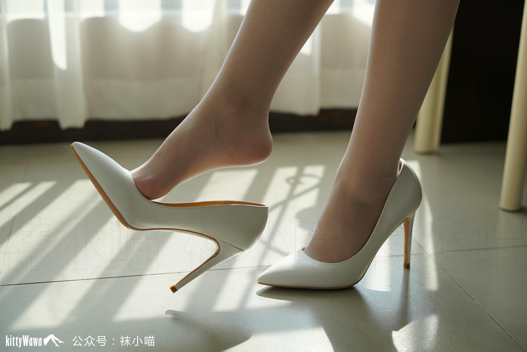 袜小喵 KT070 白色恋人 [59P+41M]_第2集