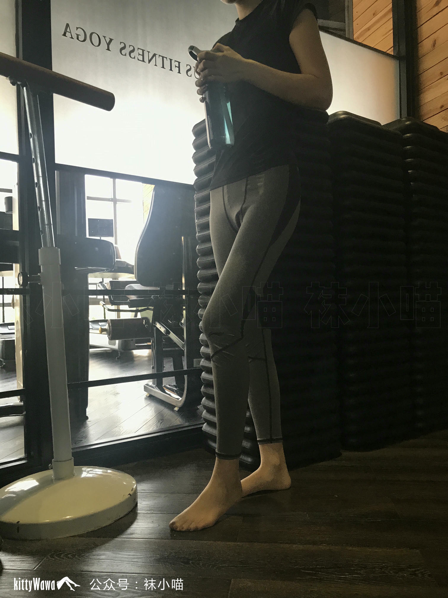 袜小喵 KT071 喵姐姐的健身课 [93P+114M]_第2集