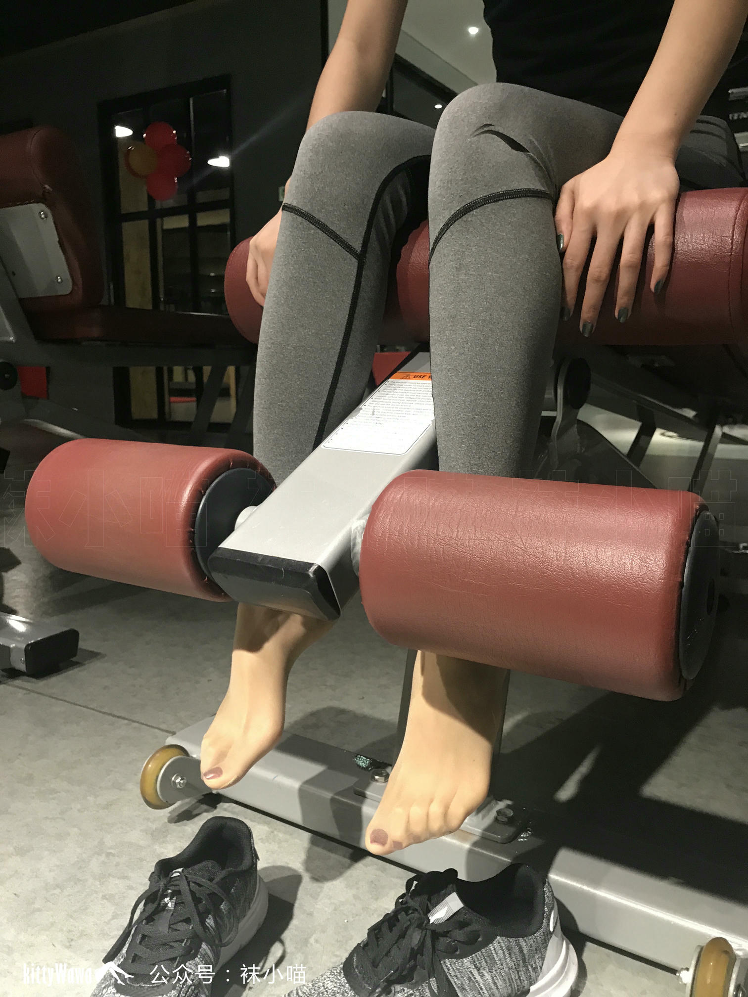 袜小喵 KT071 喵姐姐的健身课 [93P+114M]_第2集