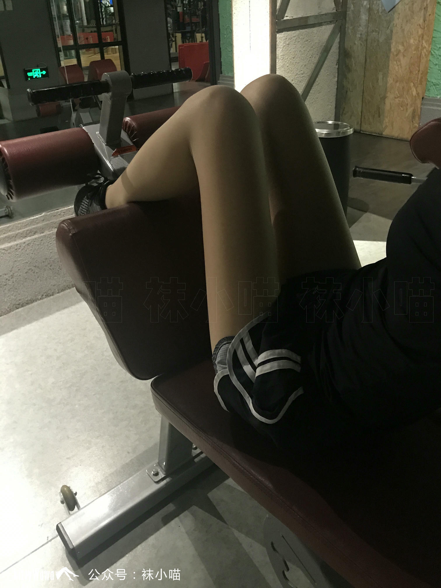 袜小喵 KT071 喵姐姐的健身课 [93P+114M]_第3集