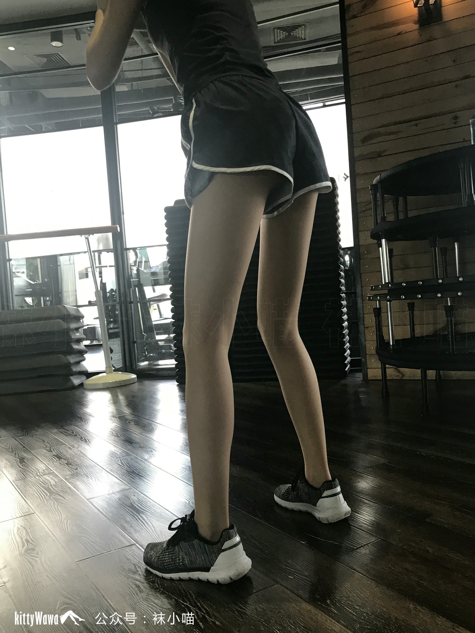 袜小喵 KT071 喵姐姐的健身课 [93P+114M]_第5集