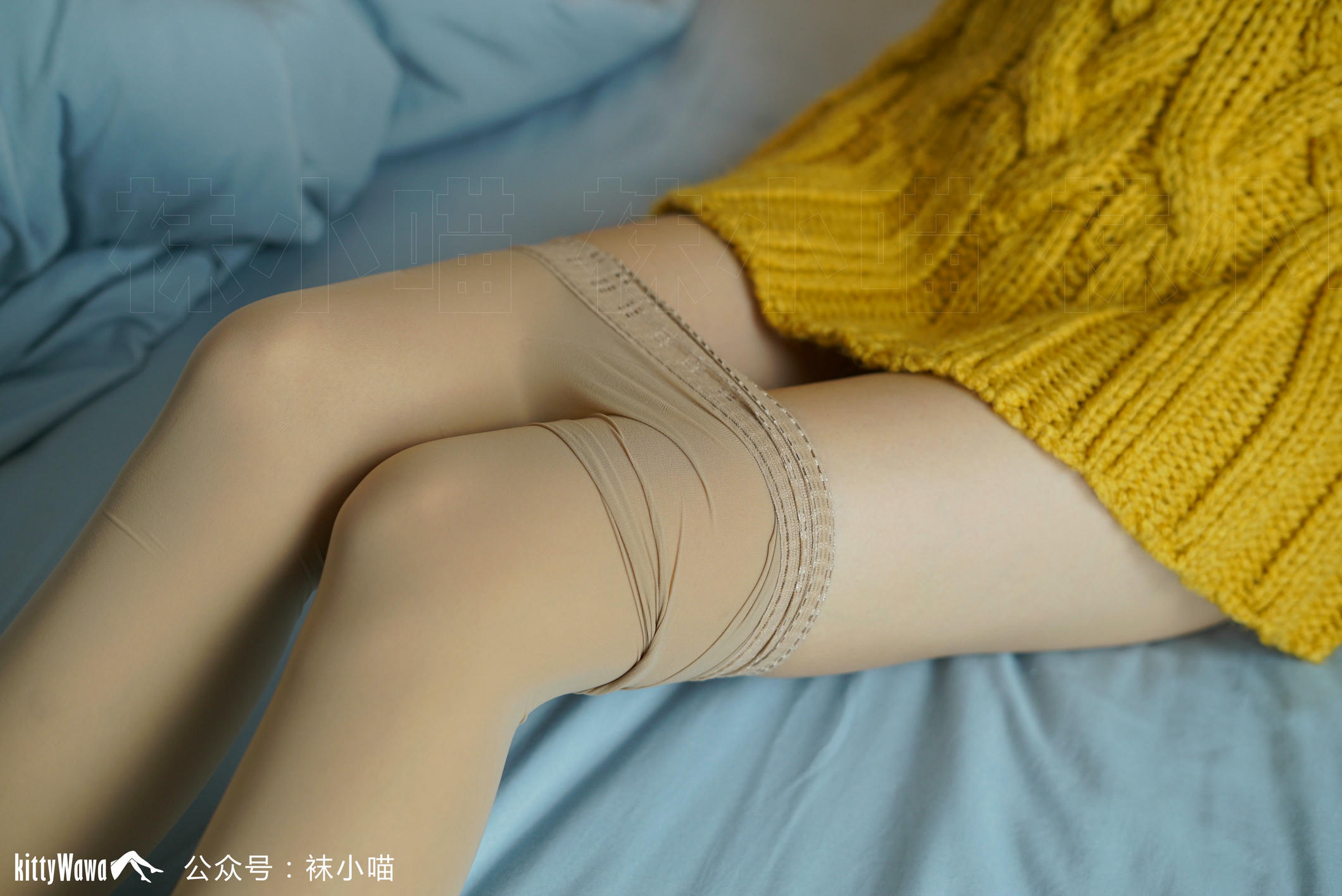 袜小喵 KT072 金色暖阳 [61P+44M]_第1集