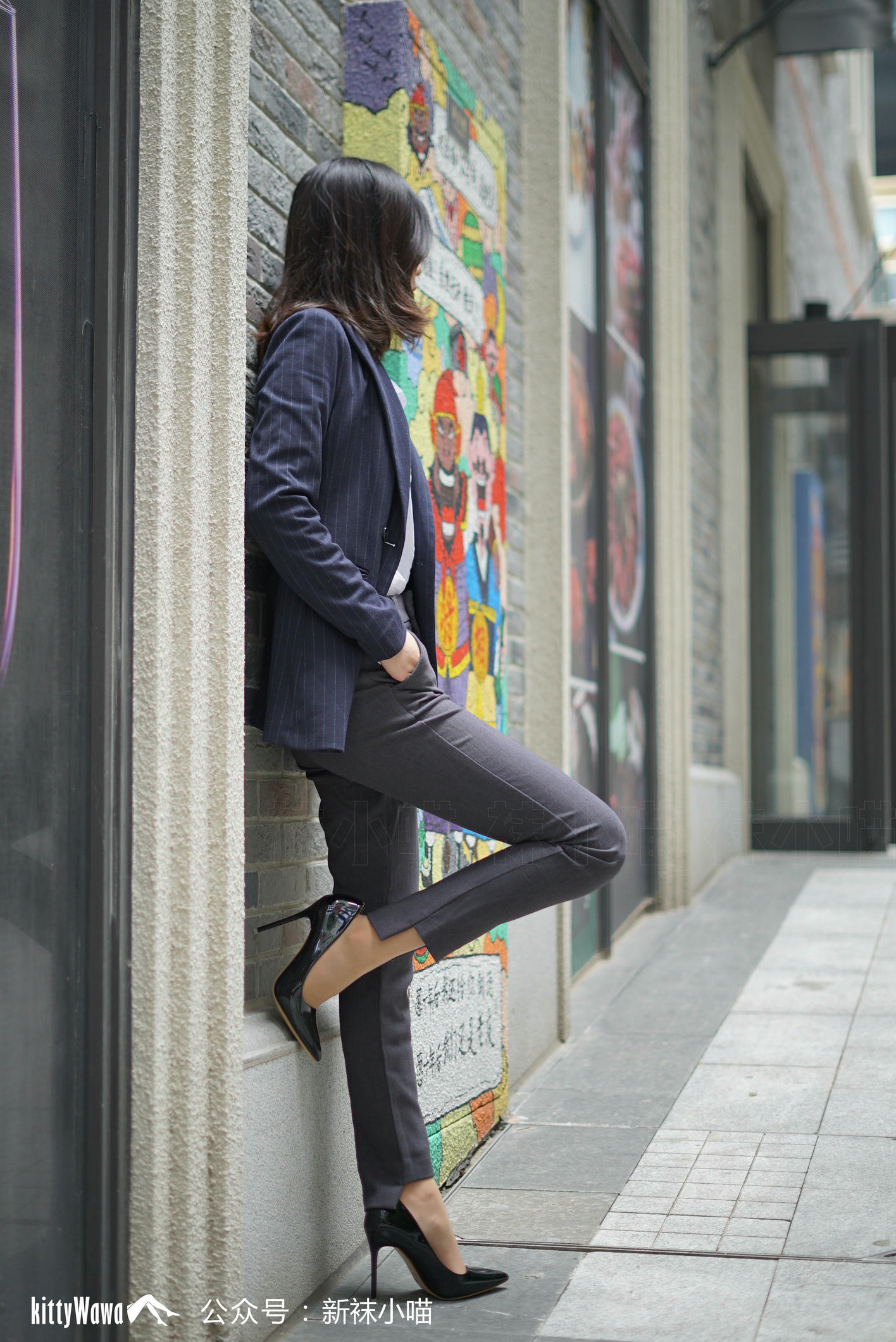 袜小喵 KT075 喵姐姐的职业装 [59P+52M]_第1集