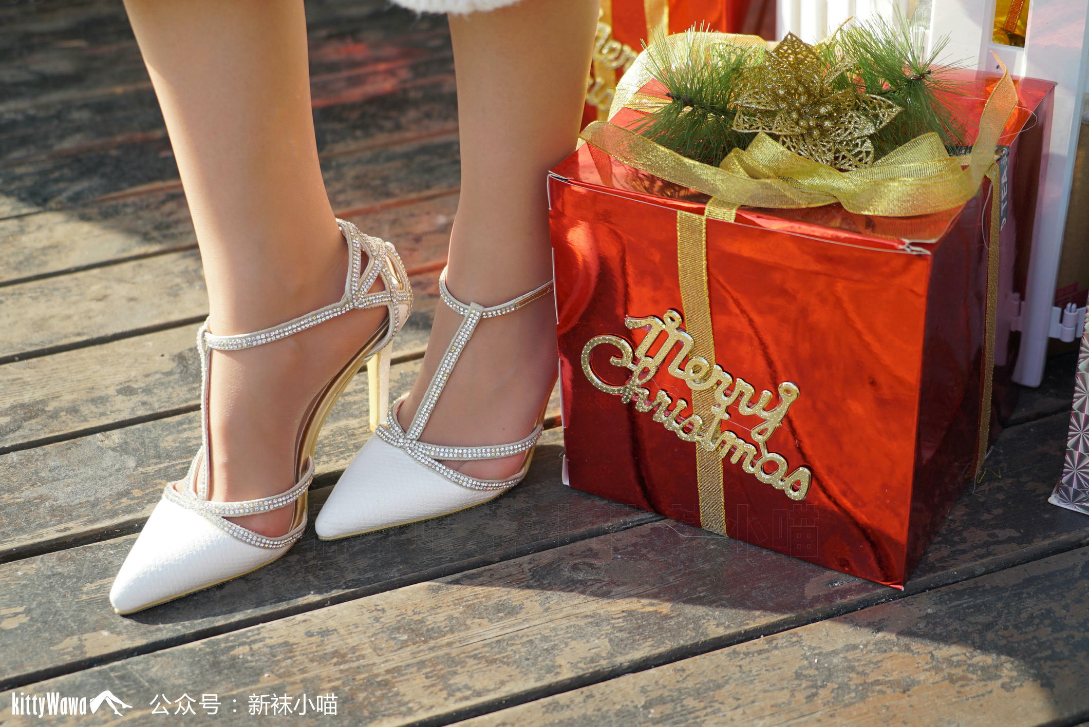 袜小喵 KT080 圣诞雪精灵 [59P+52M]_第3集