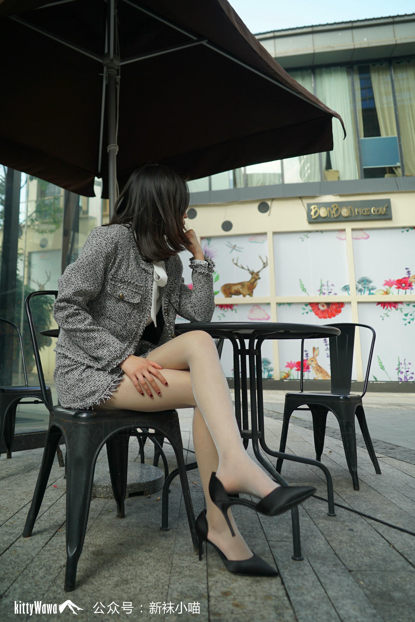 袜小喵 KT081 优雅小香风 [59P+74M]_第1集