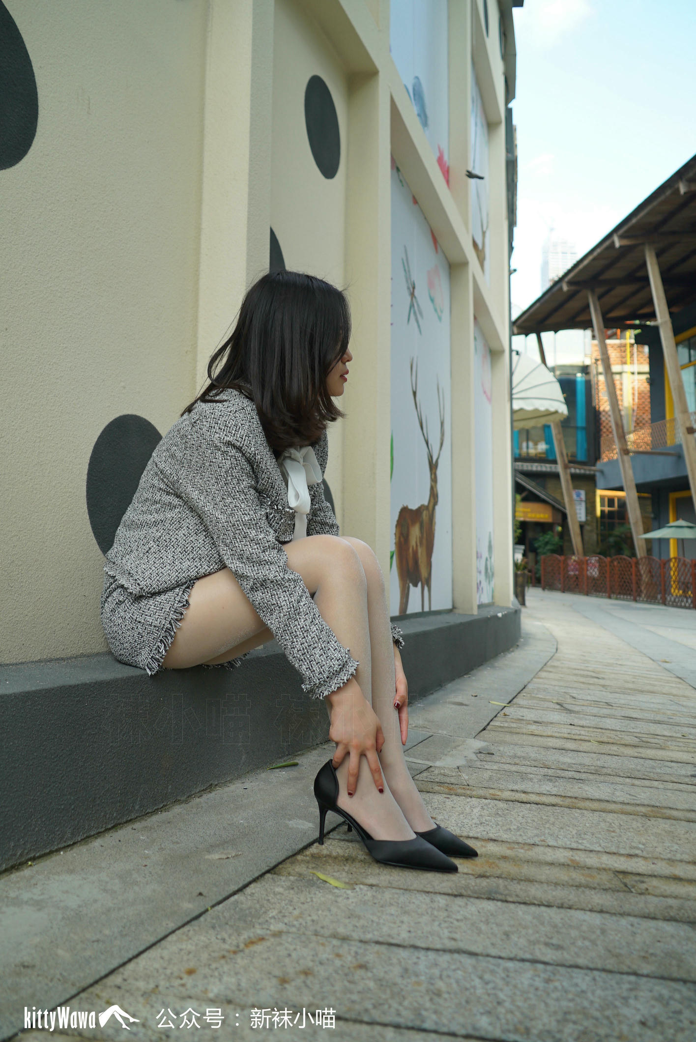 袜小喵 KT081 优雅小香风 [59P+74M]_第3集