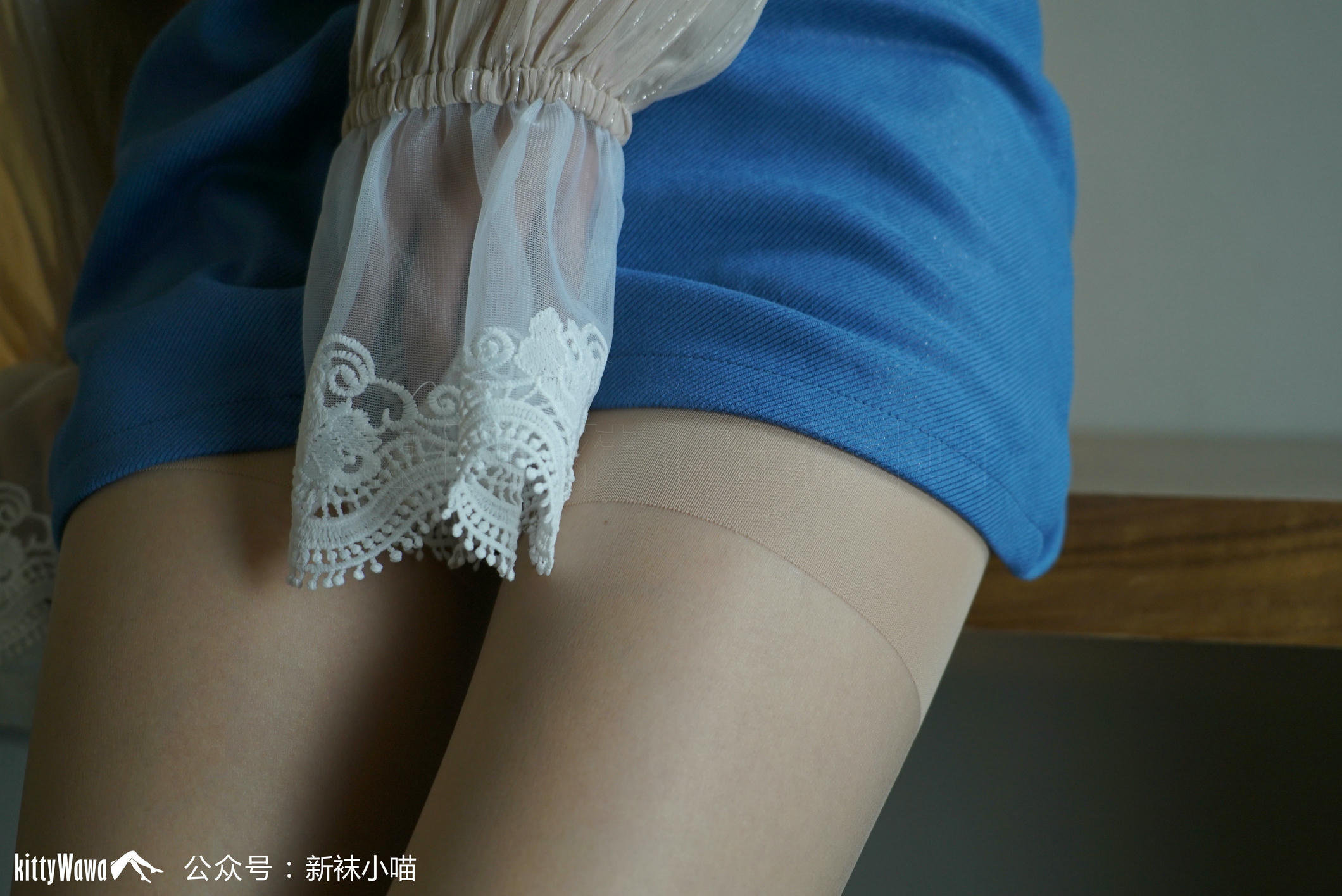 袜小喵 KT084 小仙女的雪纺衫 [60P+51M]_第2集