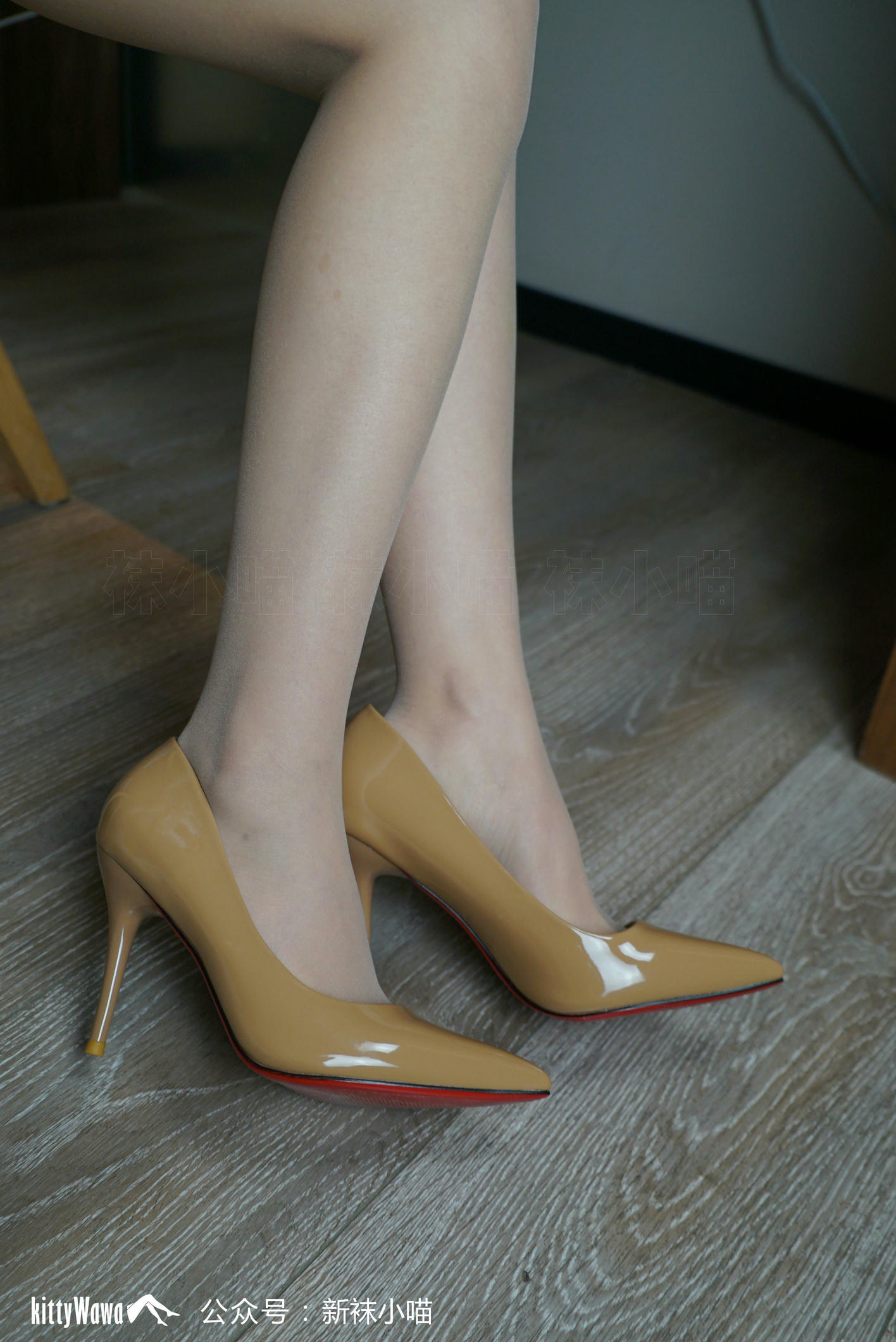 袜小喵 KT084 小仙女的雪纺衫 [60P+51M]_第1集