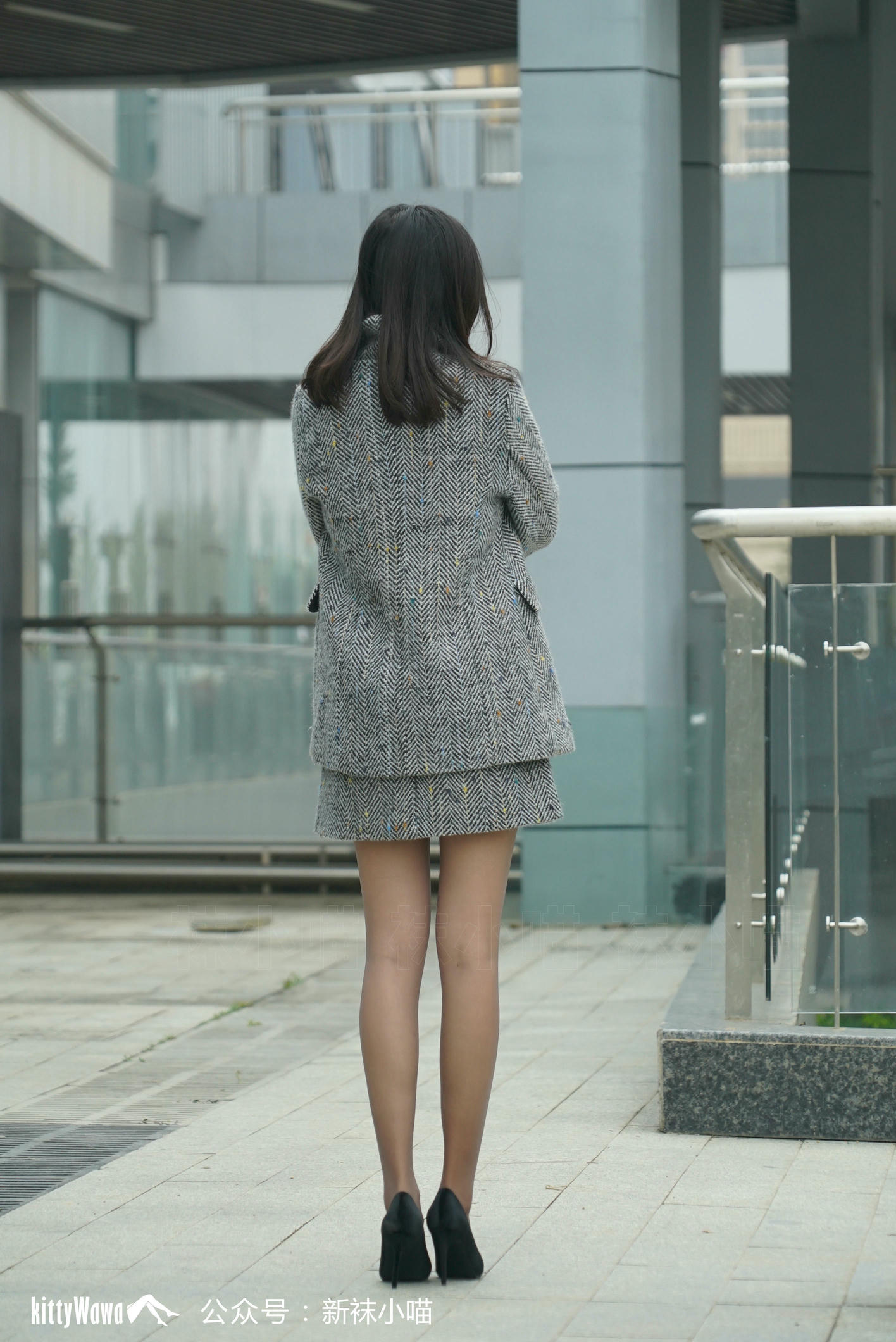 袜小喵 KT085 商务高级灰 [60P+68M]_第2集