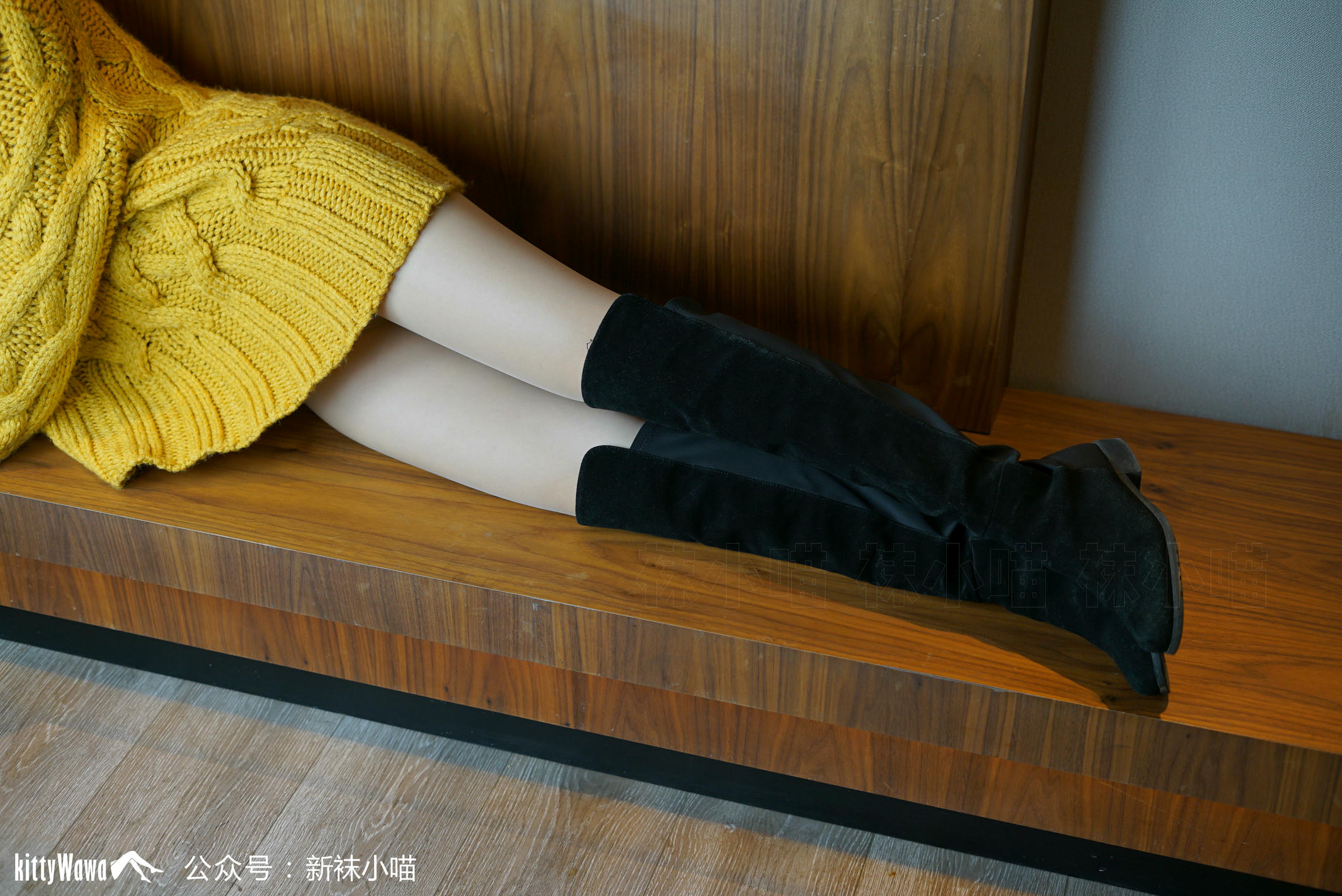 袜小喵 KT088 毛衣与靴 [60P+52M]_第1集