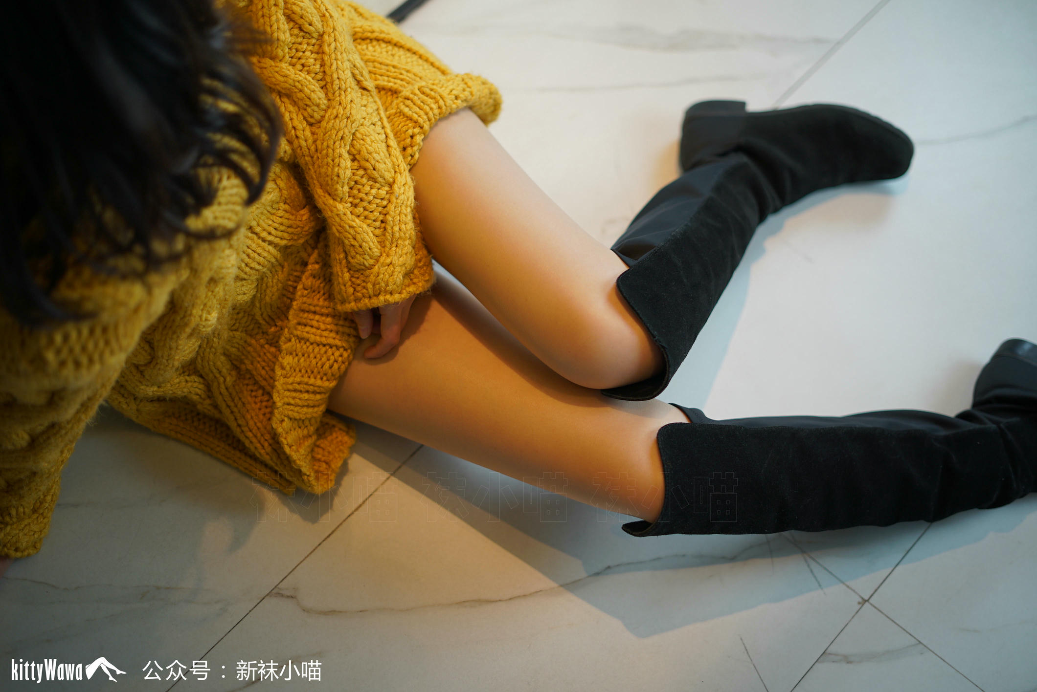 袜小喵 KT088 毛衣与靴 [60P+52M]_第3集