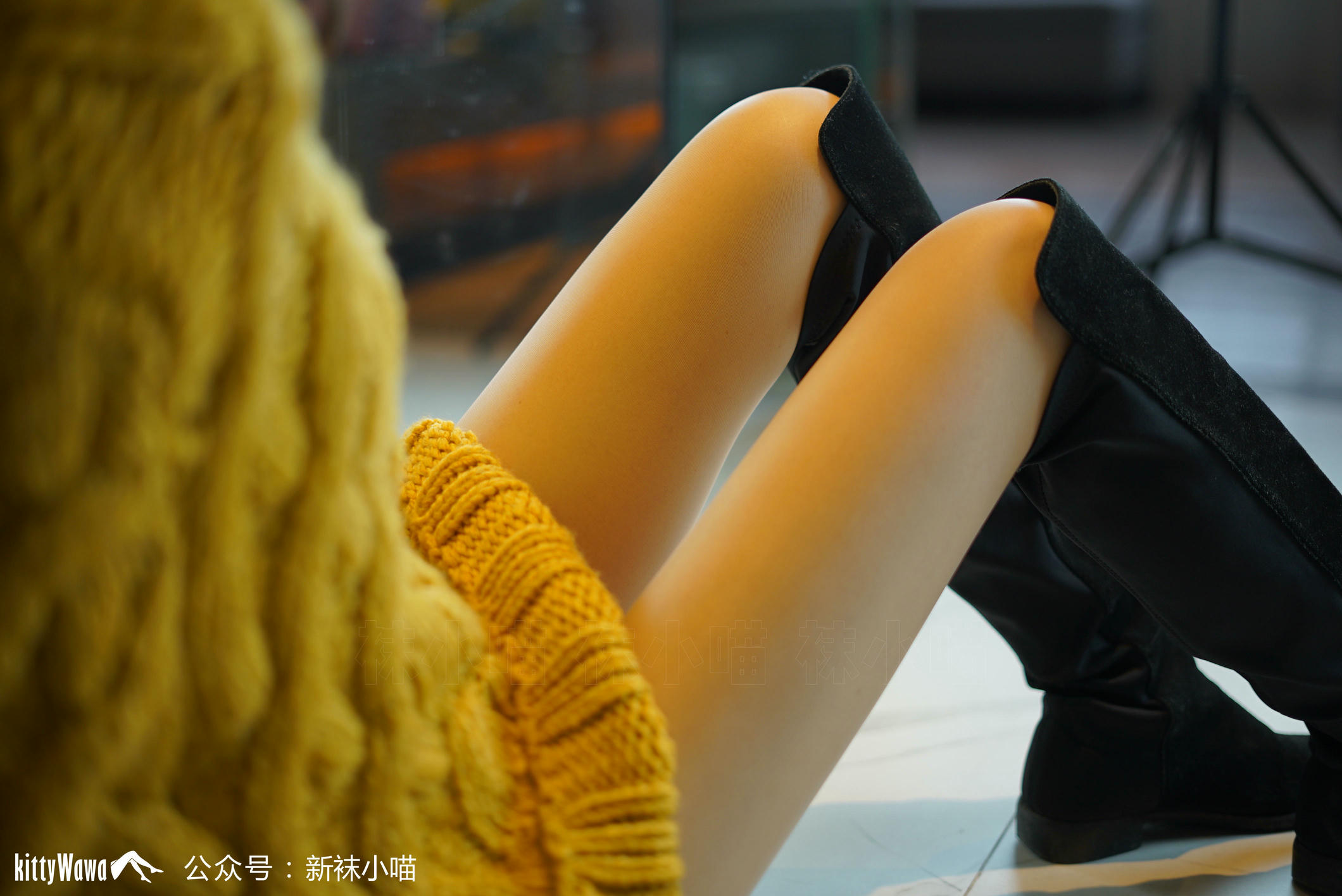 袜小喵 KT088 毛衣与靴 [60P+52M]_第3集