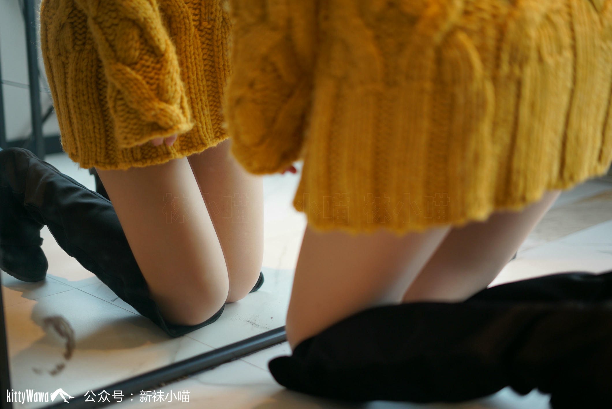 袜小喵 KT088 毛衣与靴 [60P+52M]_第3集