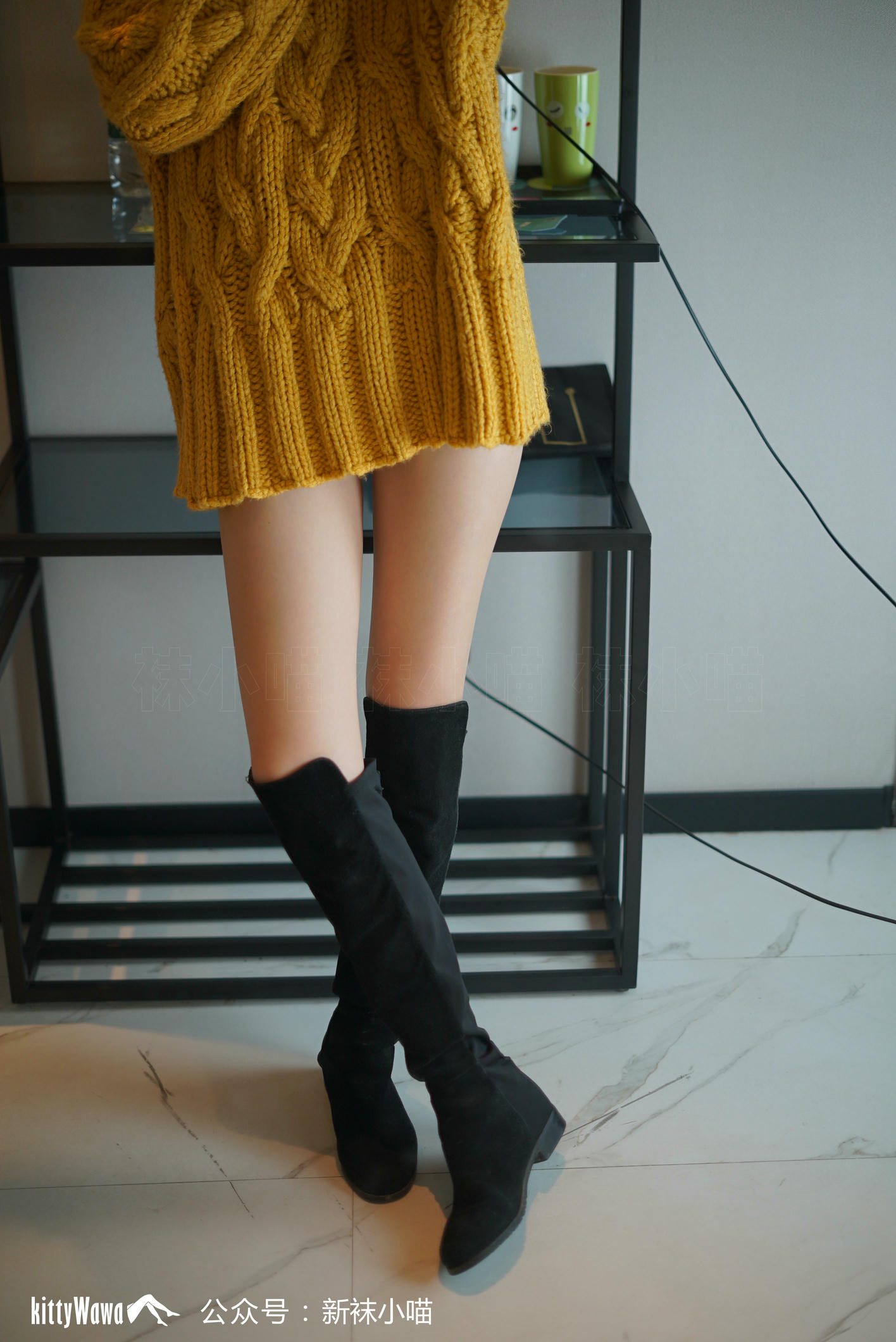 袜小喵 KT088 毛衣与靴 [60P+52M]_第3集
