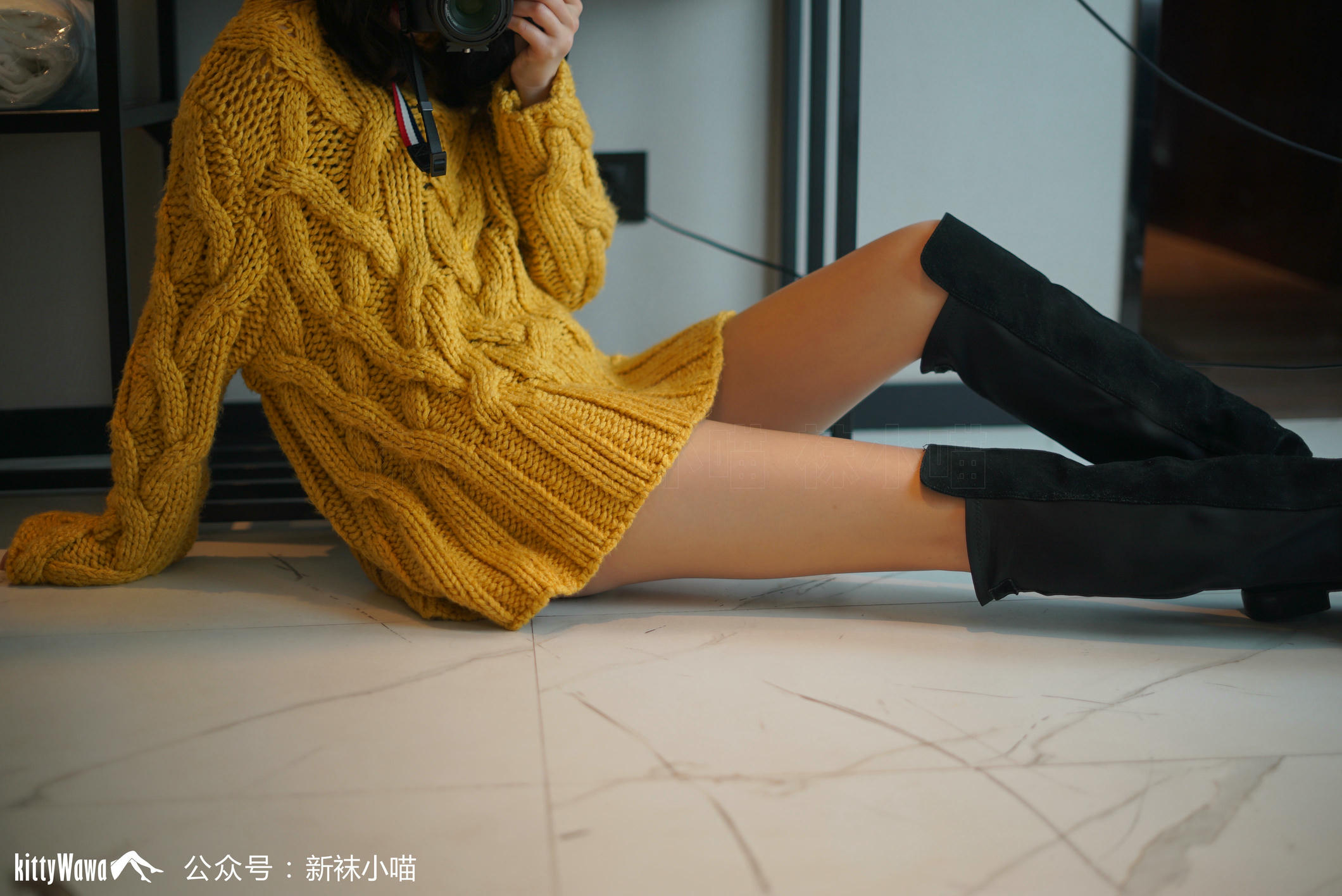 袜小喵 KT088 毛衣与靴 [60P+52M]_第3集