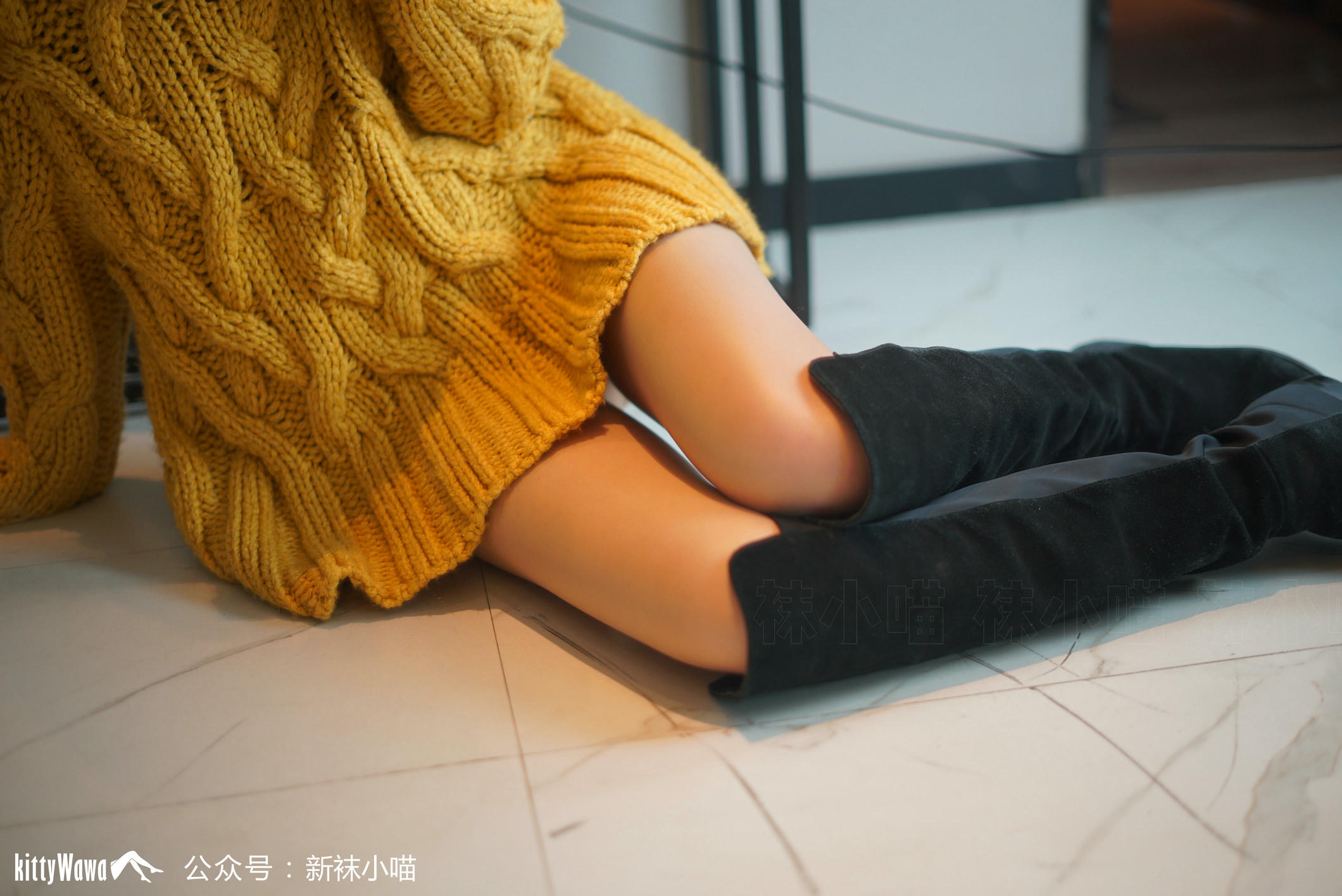 袜小喵 KT088 毛衣与靴 [60P+52M]_第3集